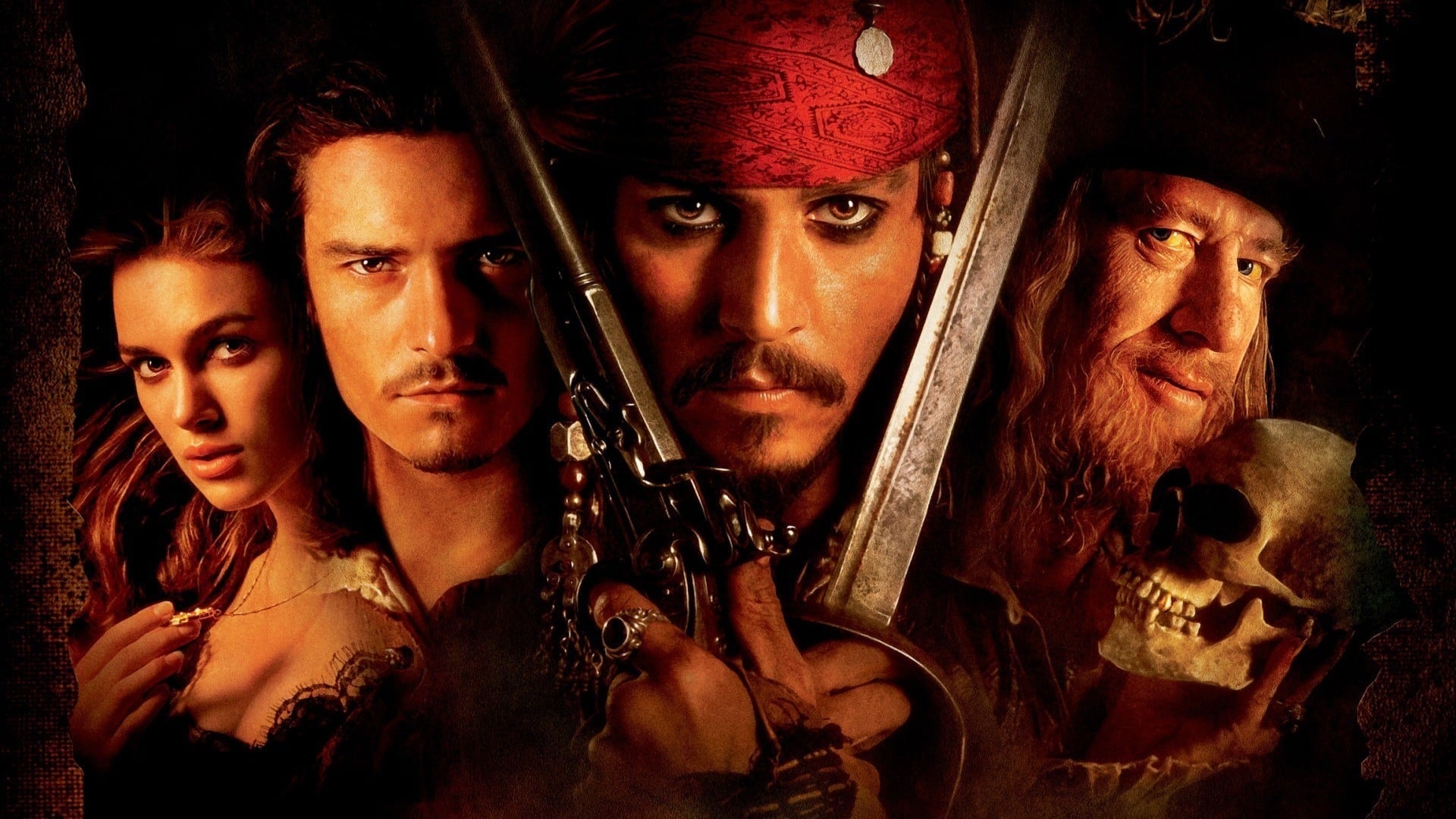 Tapeta filmu Piráti z Karibiku: Prokletí Černé perly / Pirates of the Caribbean: The Curse of the Black Pearl (2003)