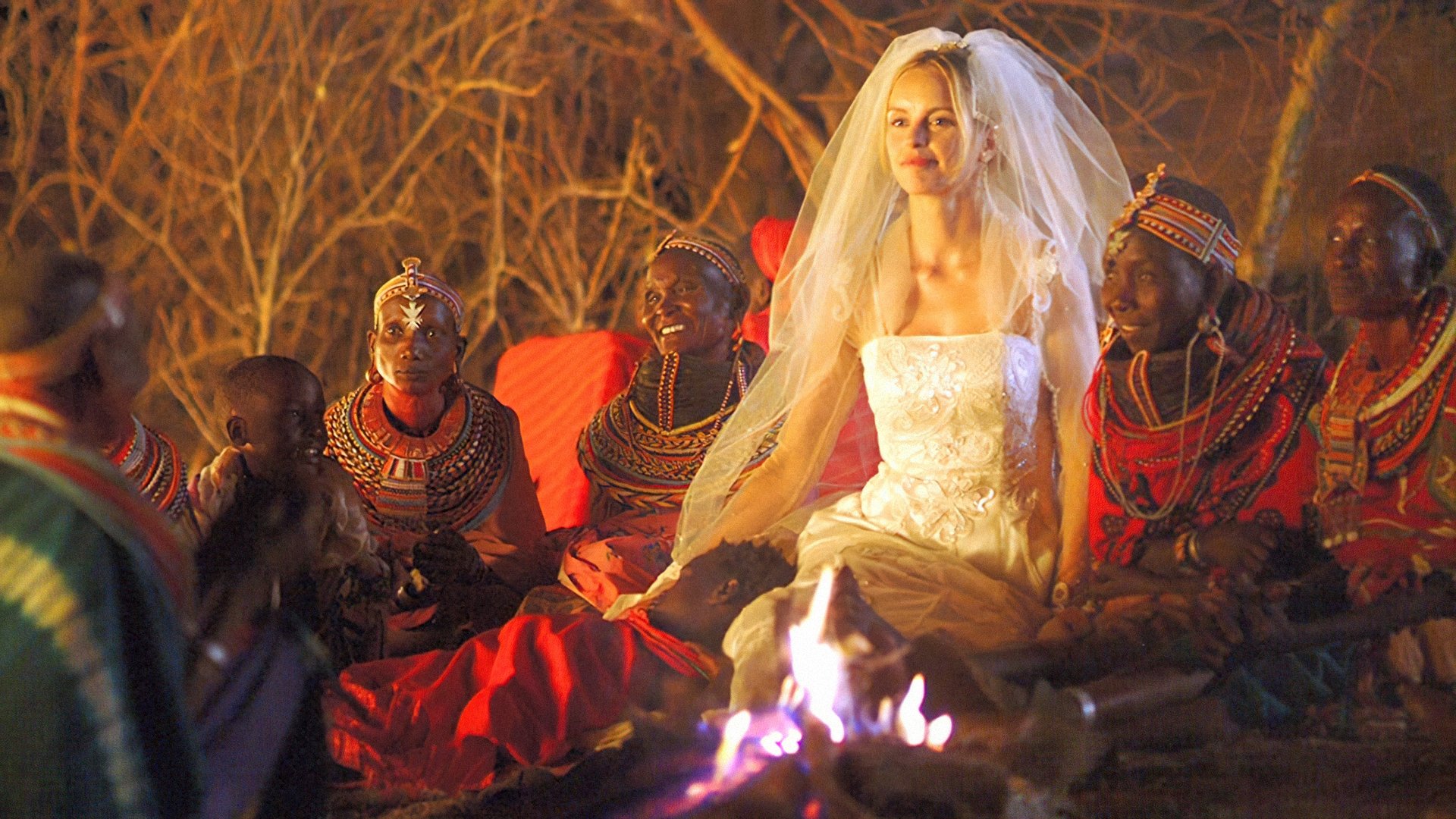 Tapeta filmu Bílá masajka / The White Massai (2005)