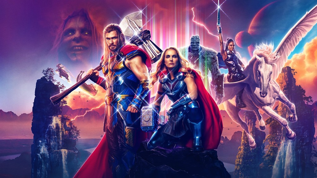 Film Thor: Láska jako hrom plakát