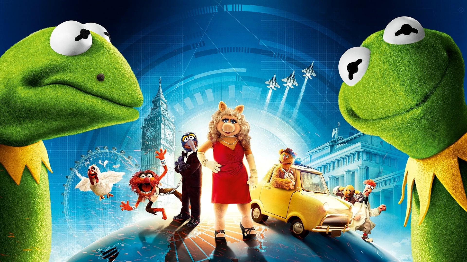 Tapeta filmu A zase ti Mupeti! / Muppets Most Wanted (2014)