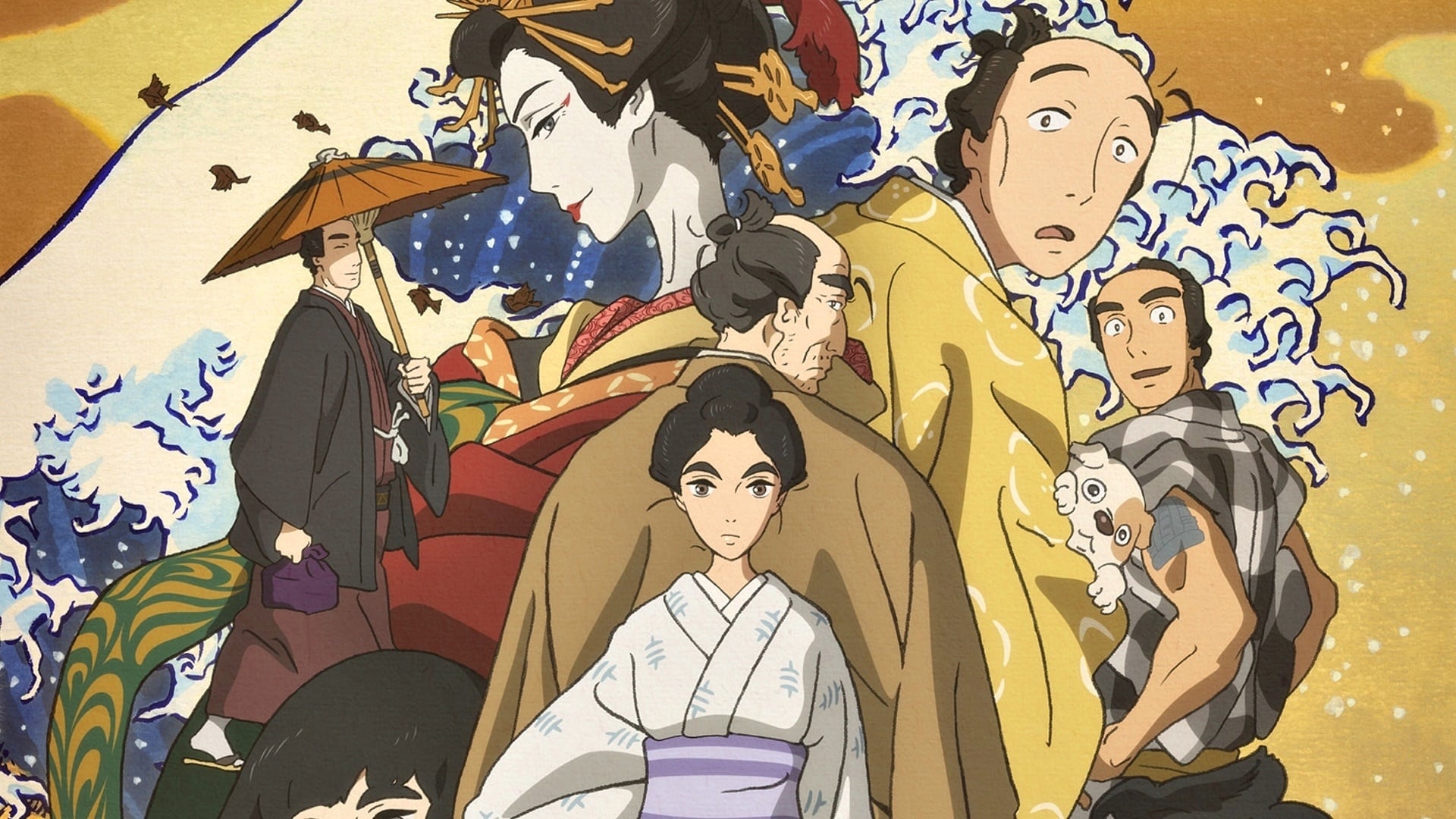 Tapeta filmu Slečna Hokusai / Miss Hokusai (2015)