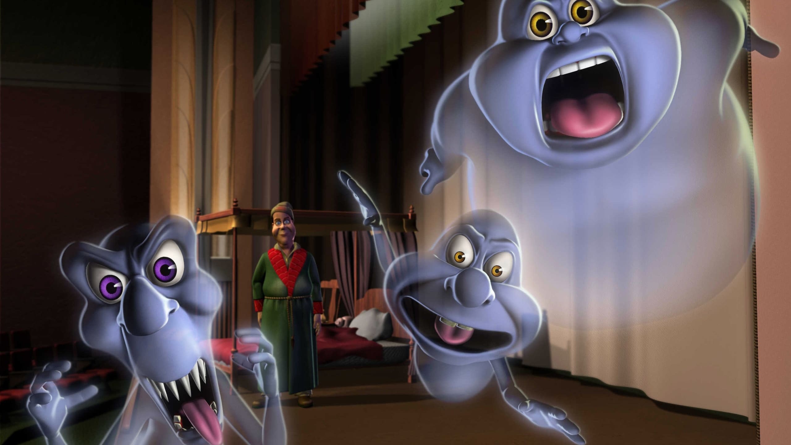 Tapeta filmu Casper a strašidelné Vánoce / Casper's Haunted Christmas (2000)