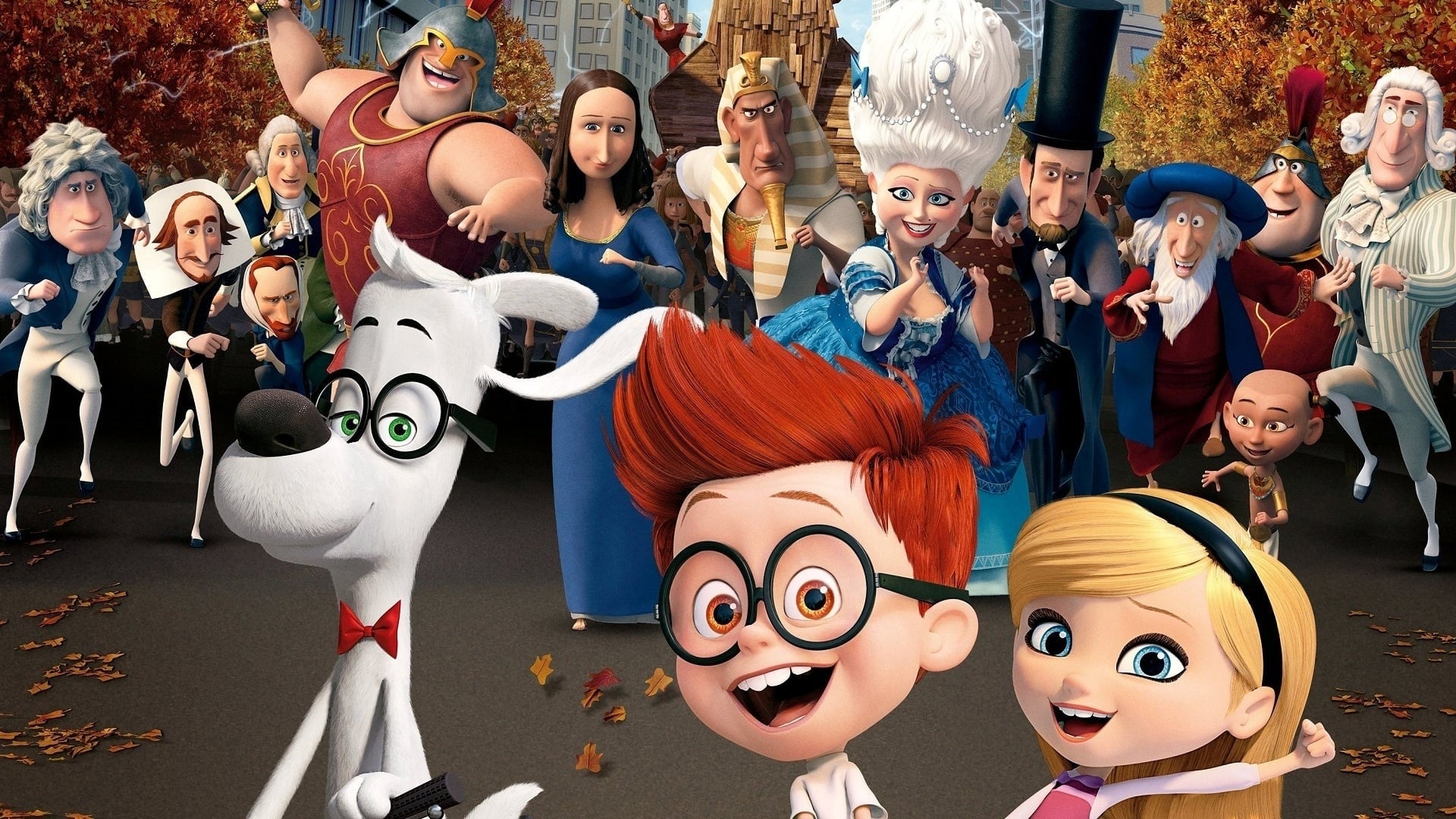 Tapeta filmu Dobrodružství pana Peabodyho a Shermana / Mr. Peabody & Sherman (2014)