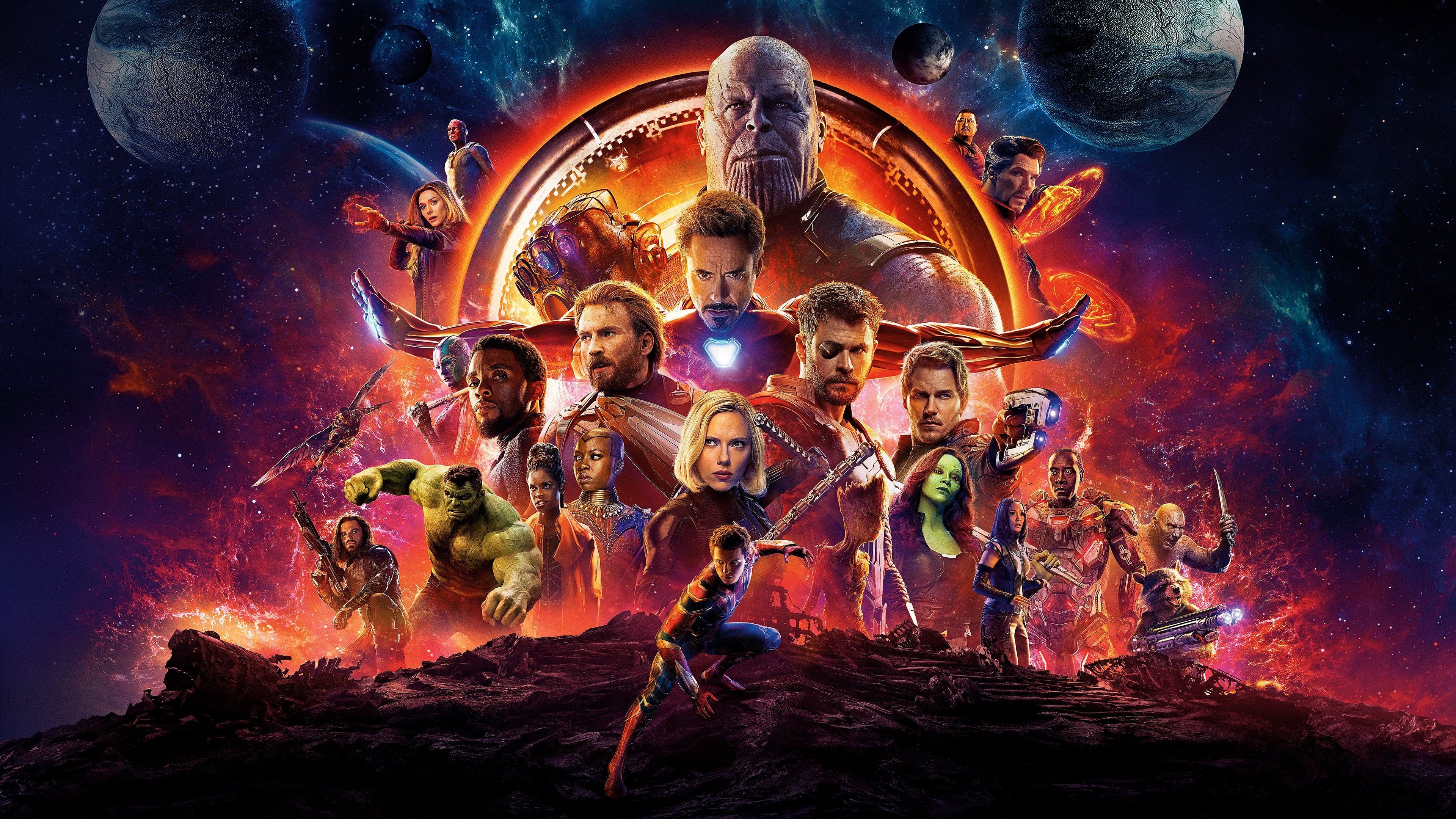 Tapeta filmu Avengers: Infinity War / Avengers: Infinity War (2018)