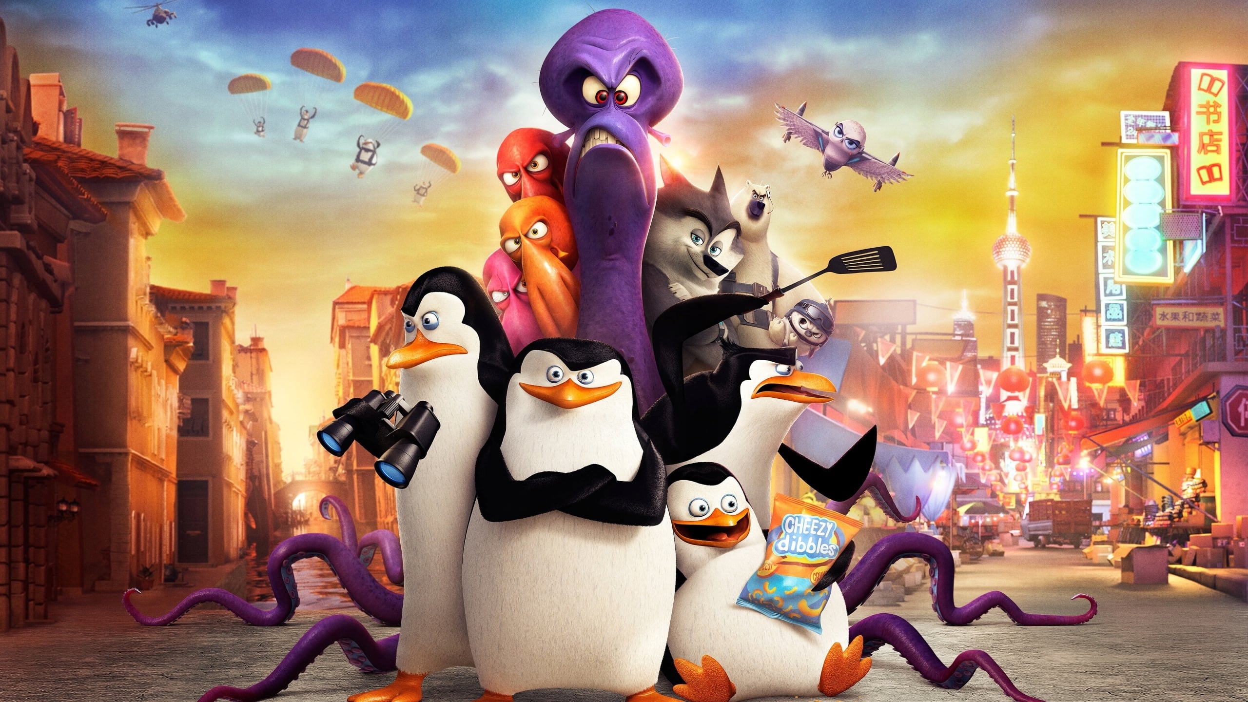 Tapeta filmu Tučňáci z Madagaskaru / Penguins of Madagascar (2014)