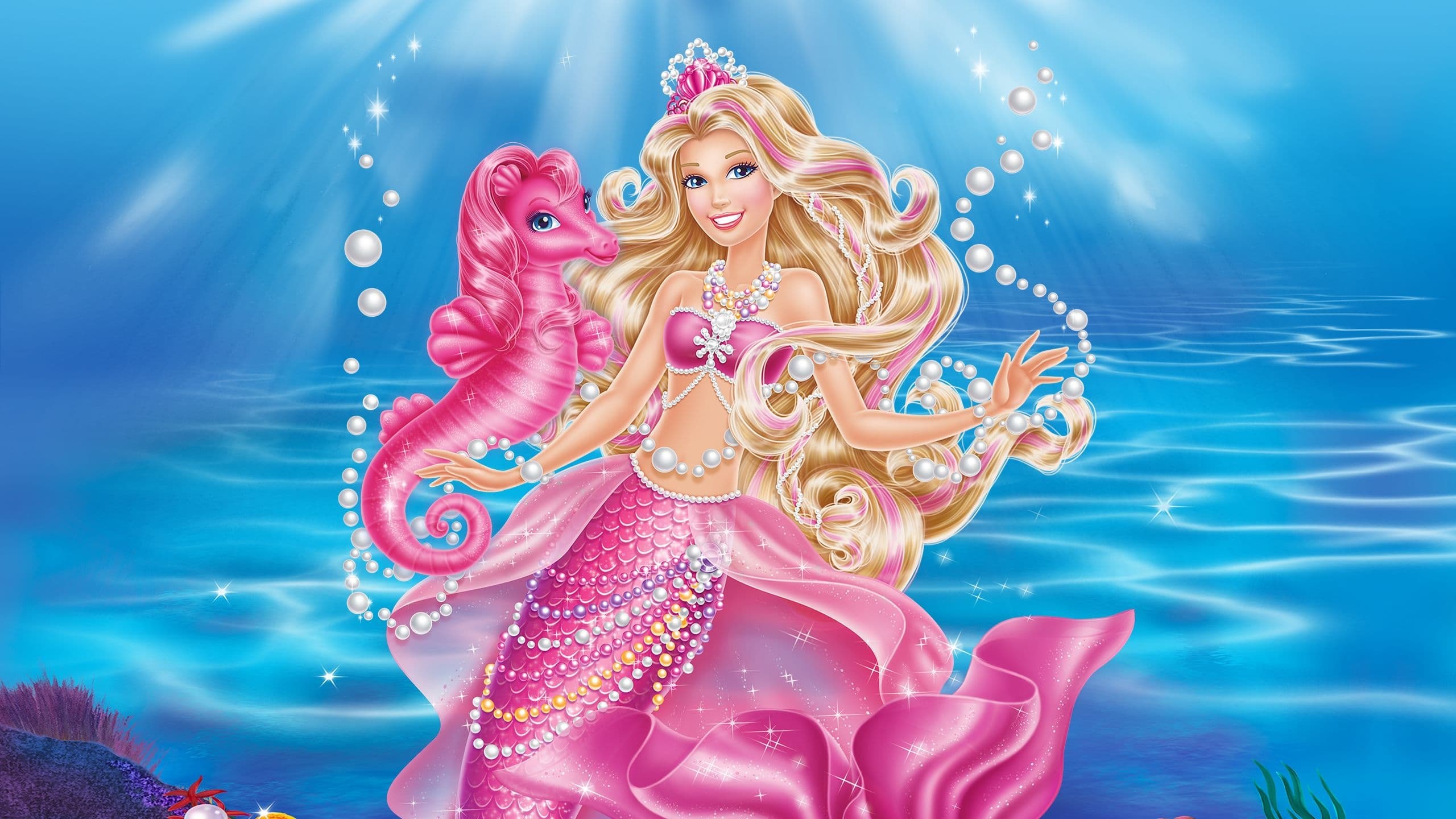 Tapeta filmu Barbie Perlová princezna / Barbie: The Pearl Princess (2014)