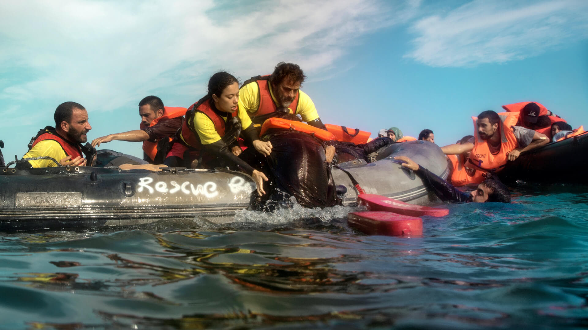 Tapeta filmu Kruté moře / Mediterraneo: The Law of the Sea (2021)