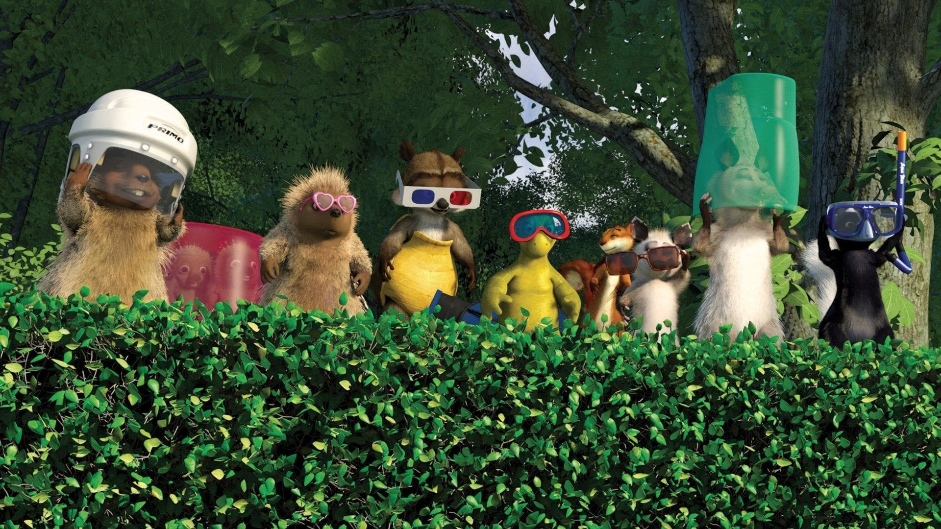 Tapeta filmu Za plotem / Over the Hedge (2006)