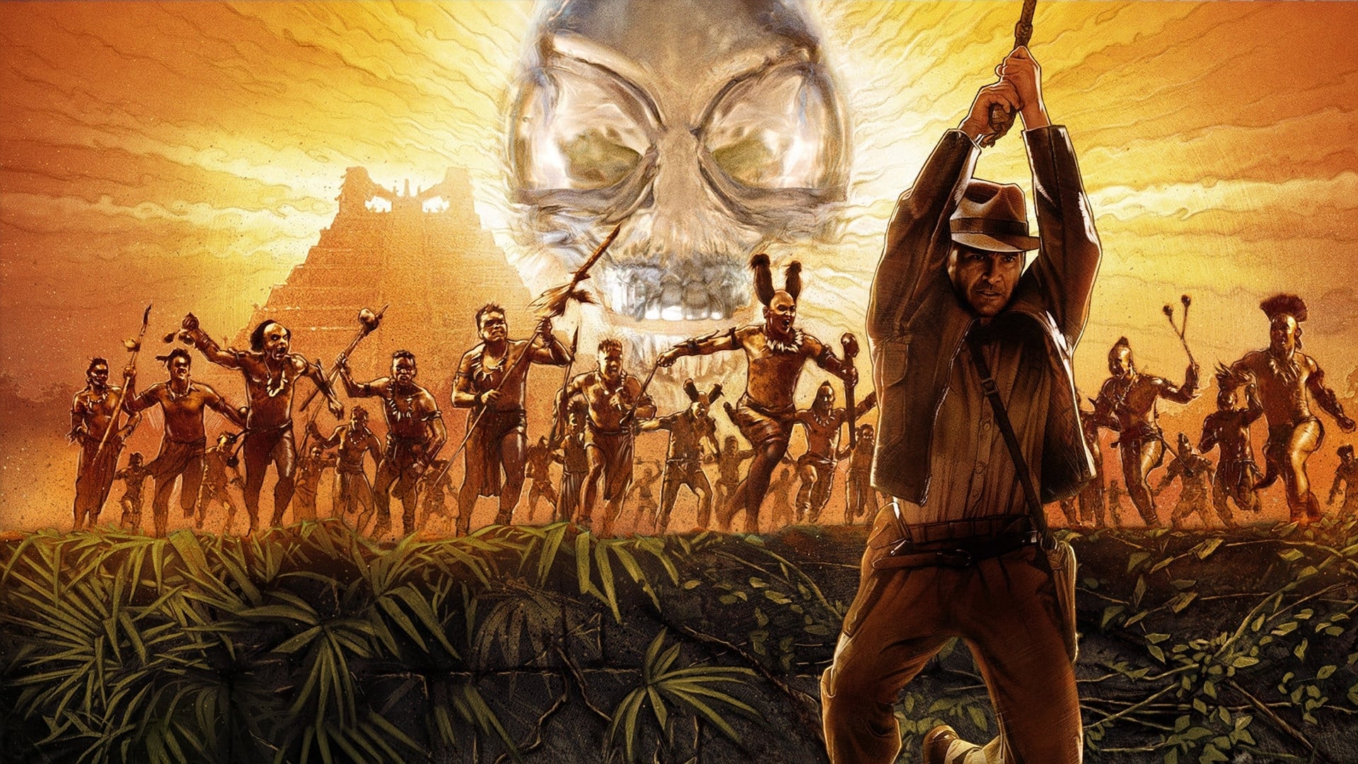 Tapeta filmu Indiana Jones a Království křišťálové lebky / Indiana Jones and the Kingdom of the Crystal Skull (2008)