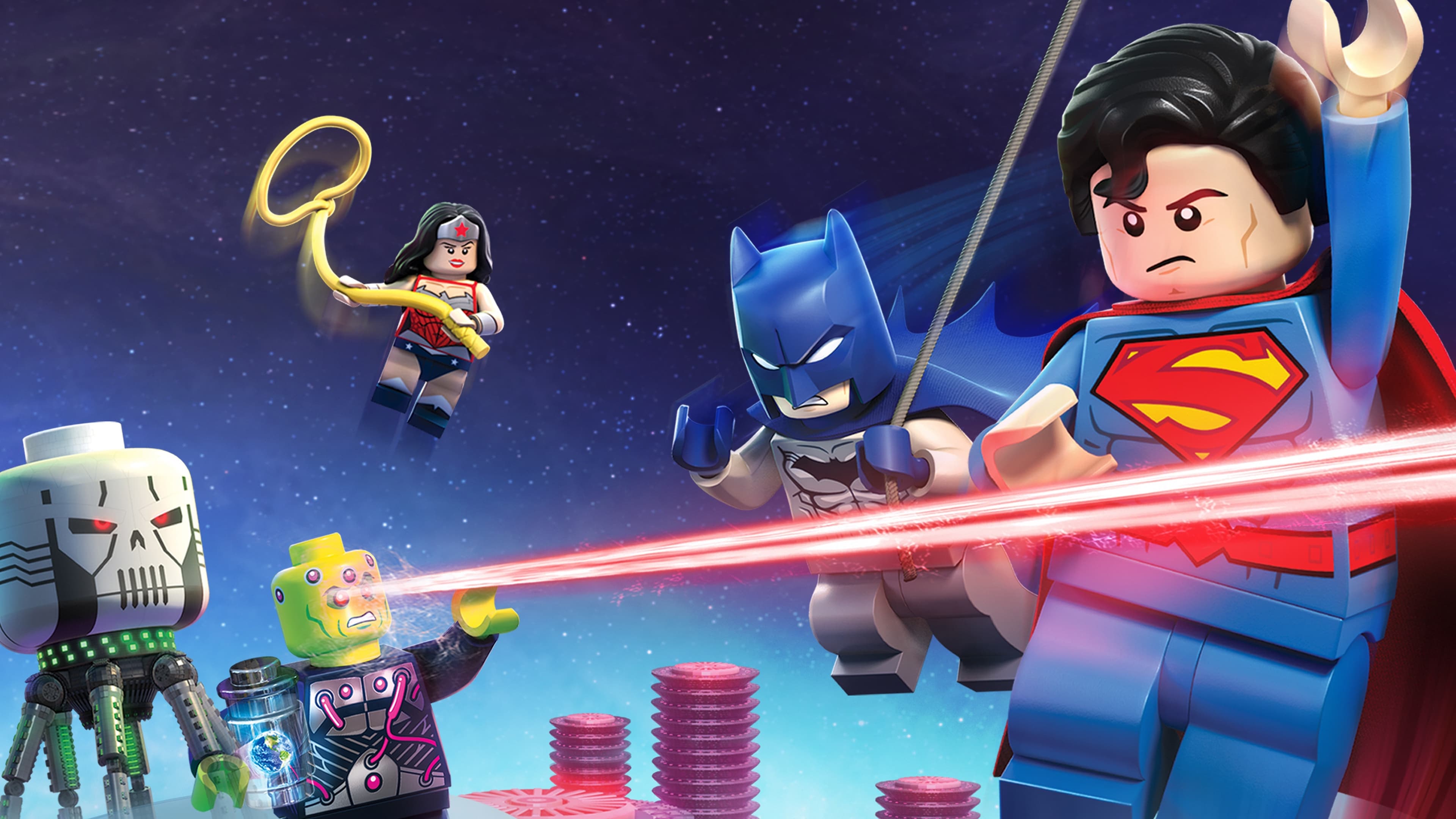 Tapeta filmu Lego DC Super hrdinové: Vesmírný souboj / Lego DC Comics Super Heroes: Justice League - Cosmic Clash (2016)