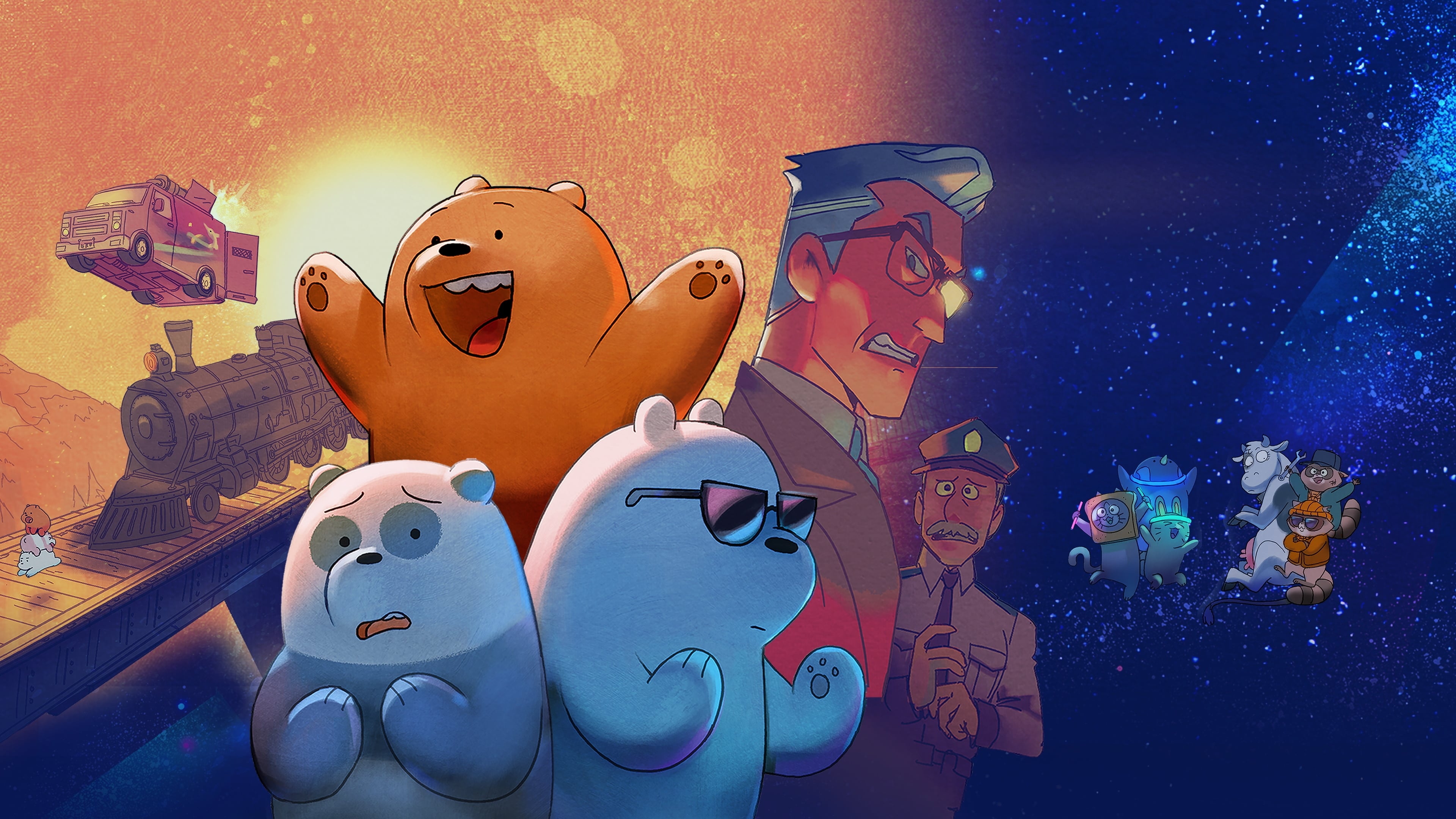 Tapeta filmu Mezi námi medvědy ve filmu / We Bare Bears: The Movie (2020)