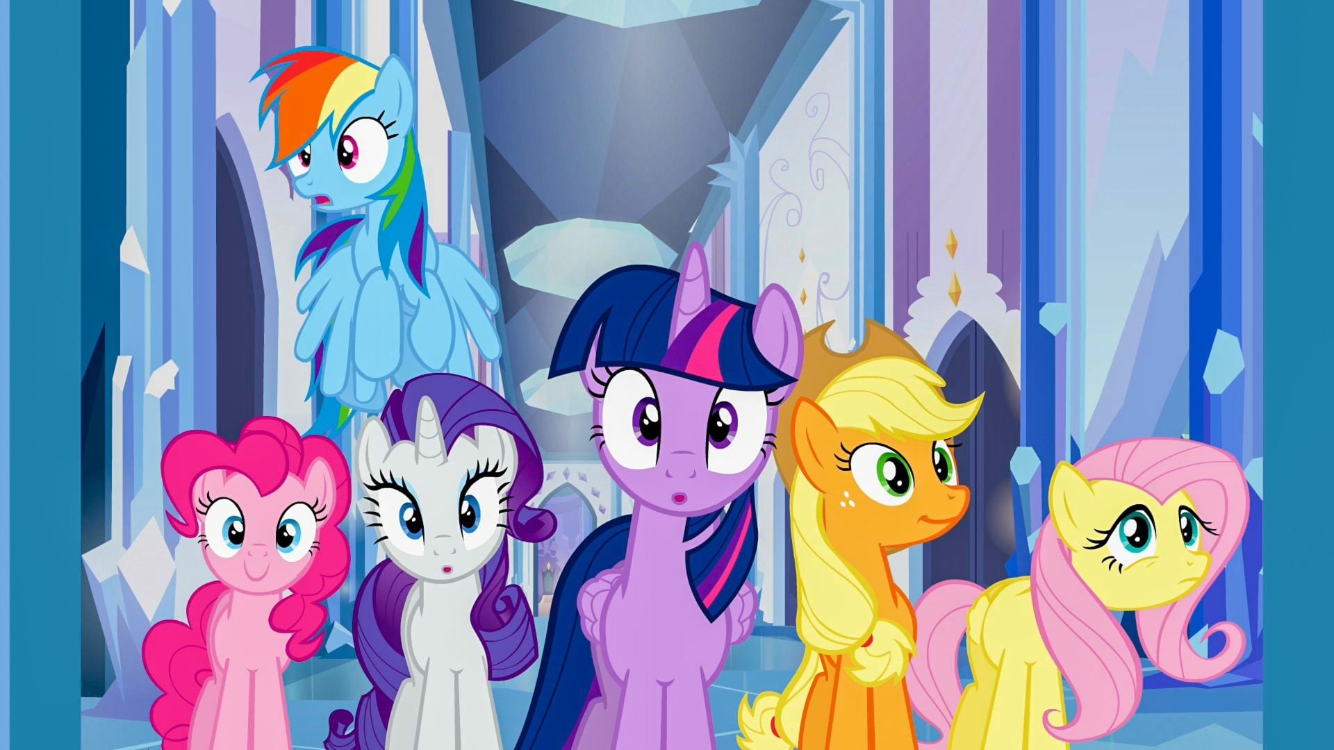 Tapeta filmu My Little Pony: Equestria Girls / My Little Pony: Equestria Girls (2013)