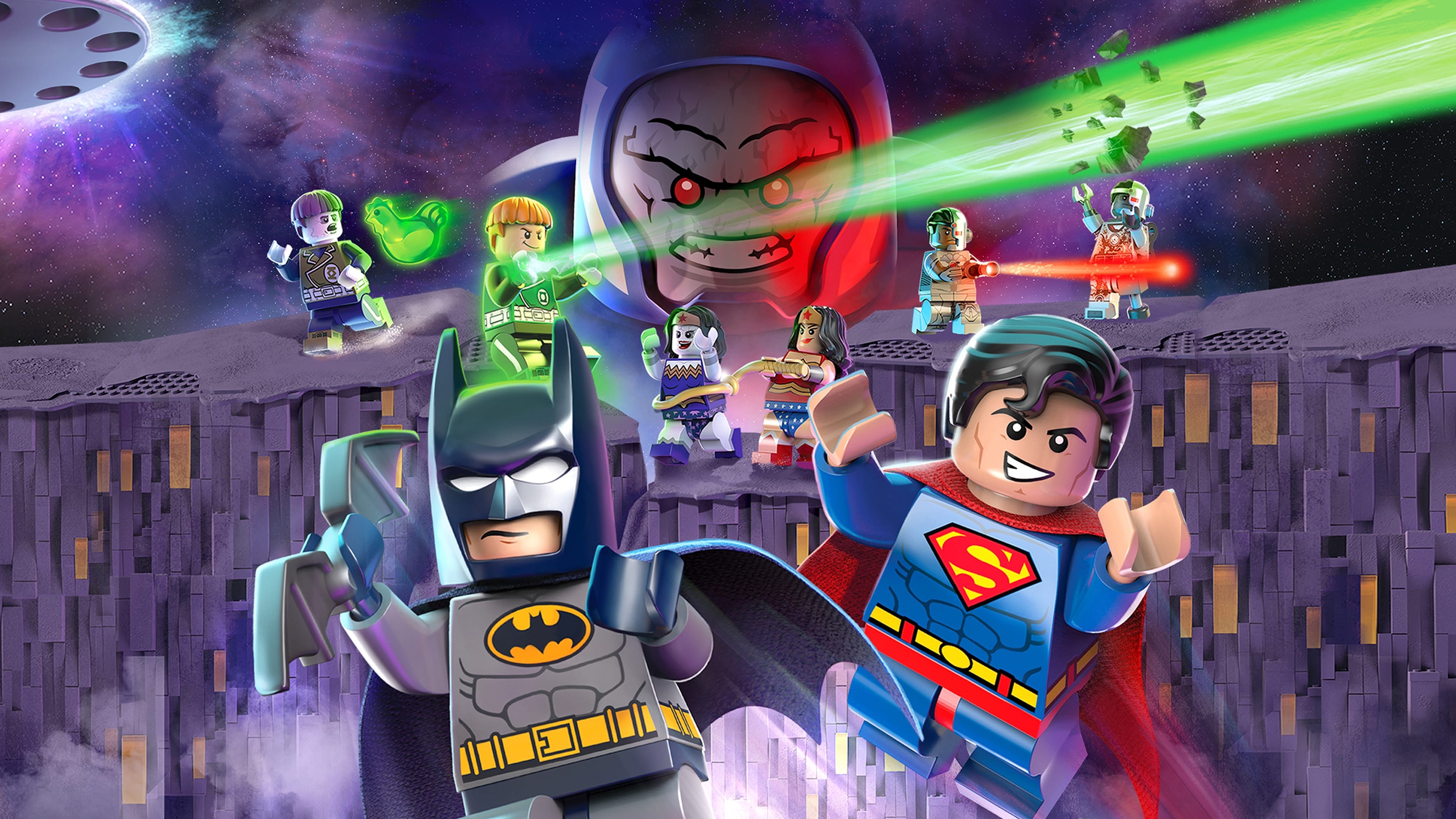 Tapeta filmu Lego: DC – Liga spravedlivých vs Bizarro / Lego DC Comics Super Heroes: Justice League vs. Bizarro League (2015)