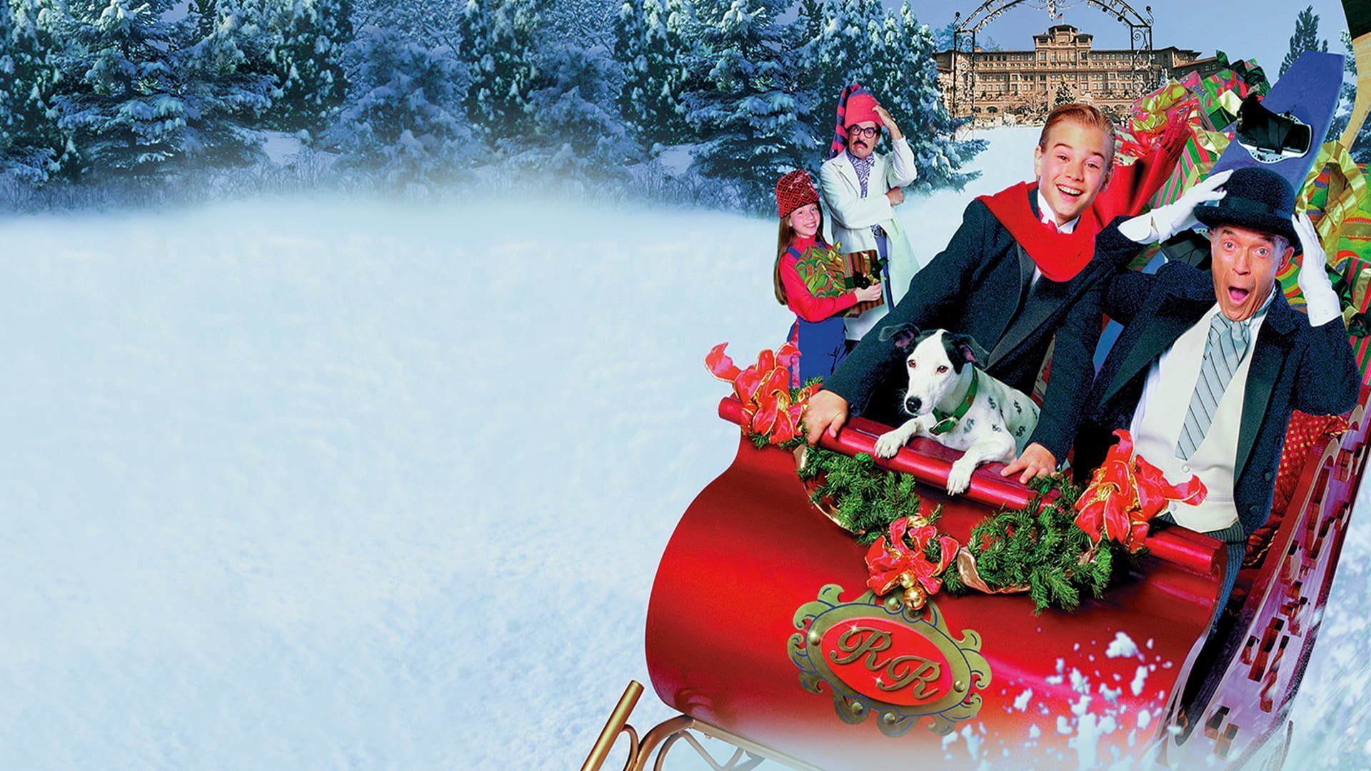 Tapeta filmu Sám doma a bohatý: Vánoční přání / Richie Rich's Christmas Wish (1998)