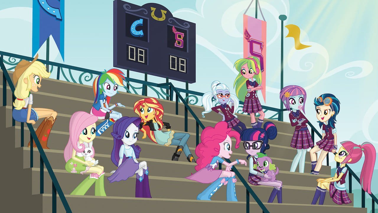 Tapeta filmu My Little Pony: Equestria Girls – Hry přátelství / My Little Pony: Equestria Girls - Friendship Games (2015)
