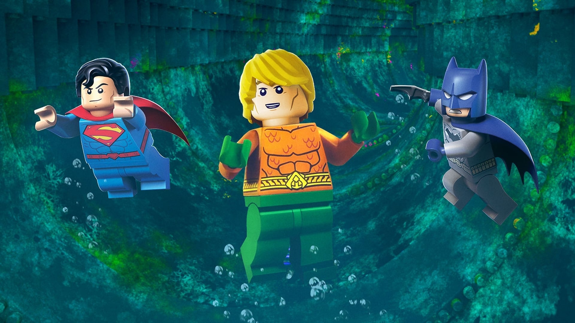 Tapeta filmu Lego DC Super hrdinové: Aquaman / LEGO DC Comics Super Heroes: Aquaman - Rage of Atlantis (2018)