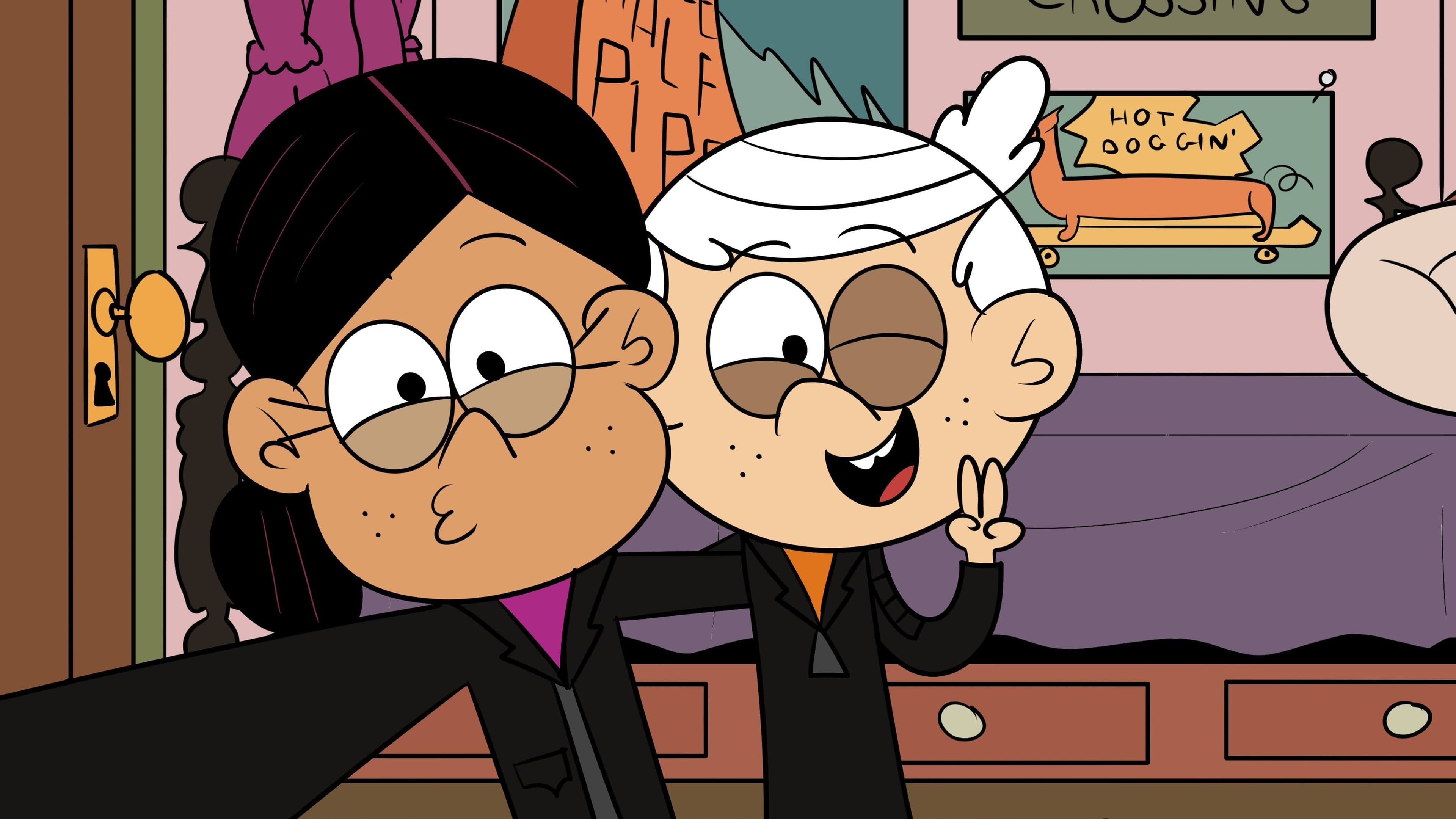 Tapeta filmu Není čas na špehování: Hlasiťákovi ve filmu / No Time to Spy: A Loud House Movie (2024)