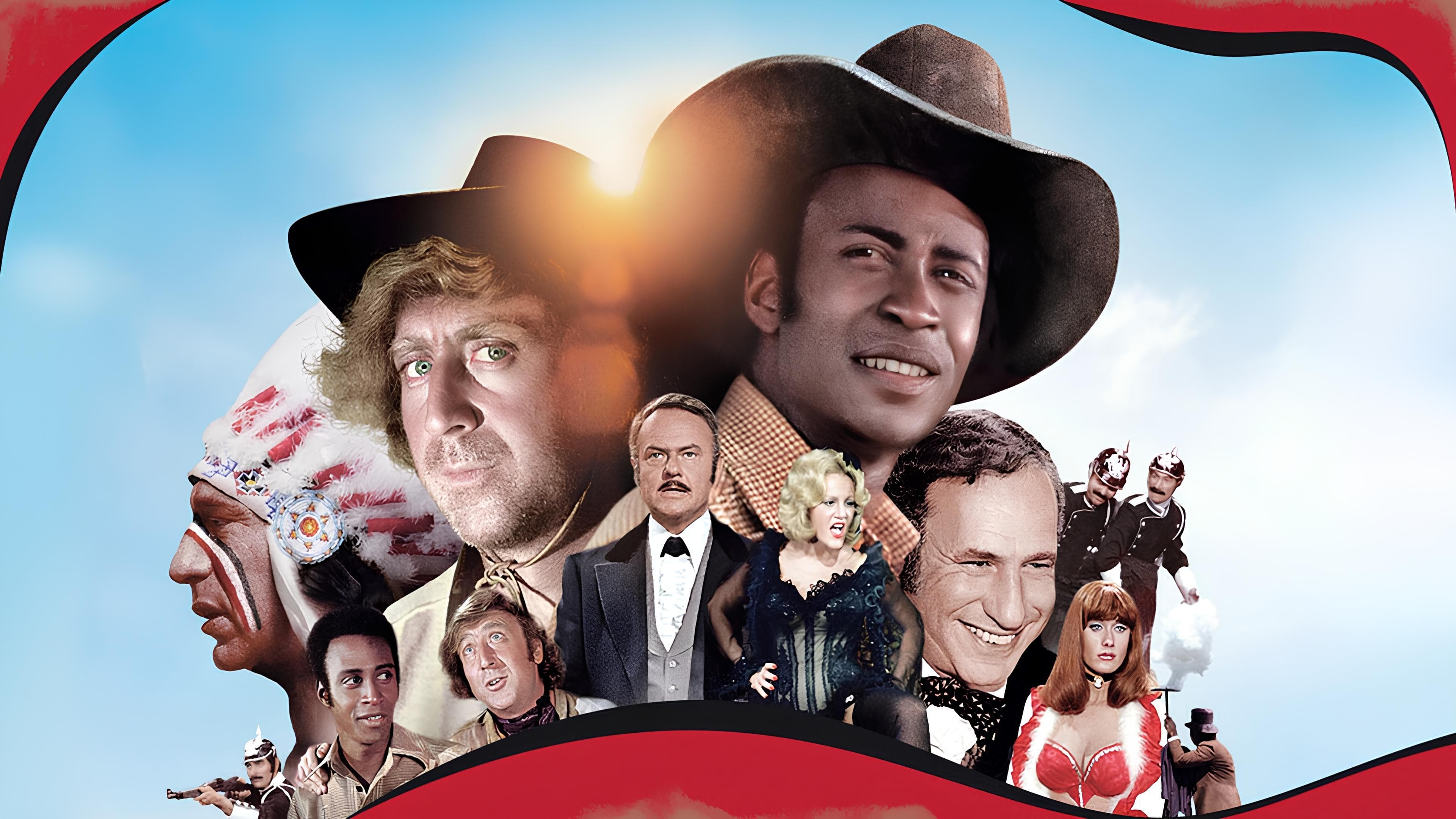 Tapeta filmu Ohnivá sedla / Blazing Saddles (1974)
