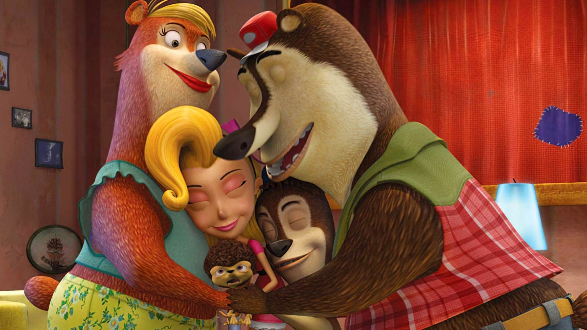 Tapeta filmu Zlatovláska a 3 medvědi / Unstable Fables: The Goldilocks and the 3 Bears Show (2008)