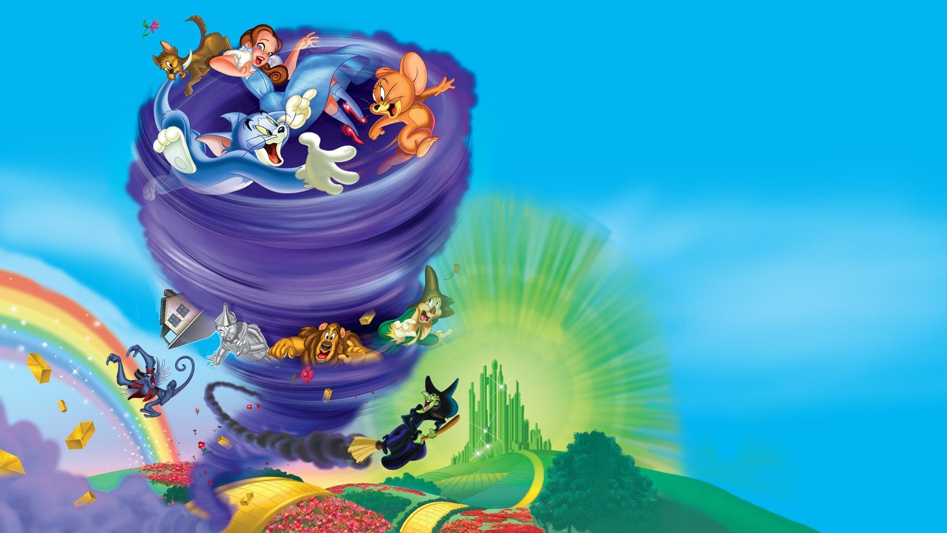 Tapeta filmu Tom a Jerry: Čaroděj ze země Oz / Tom and Jerry & The Wizard of Oz (2011)