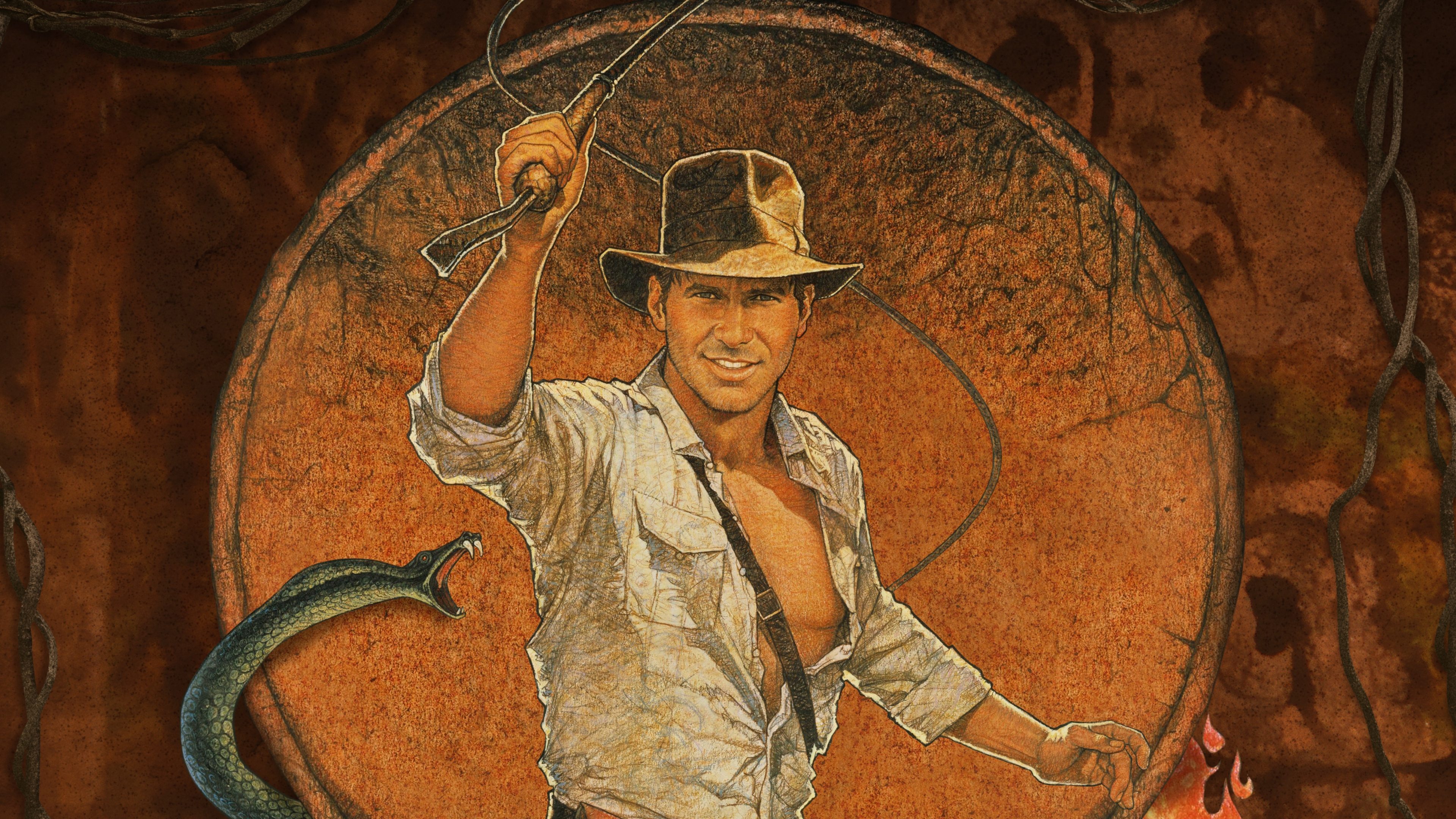 Tapeta filmu Indiana Jones a dobyvatelé ztracené archy /  ()