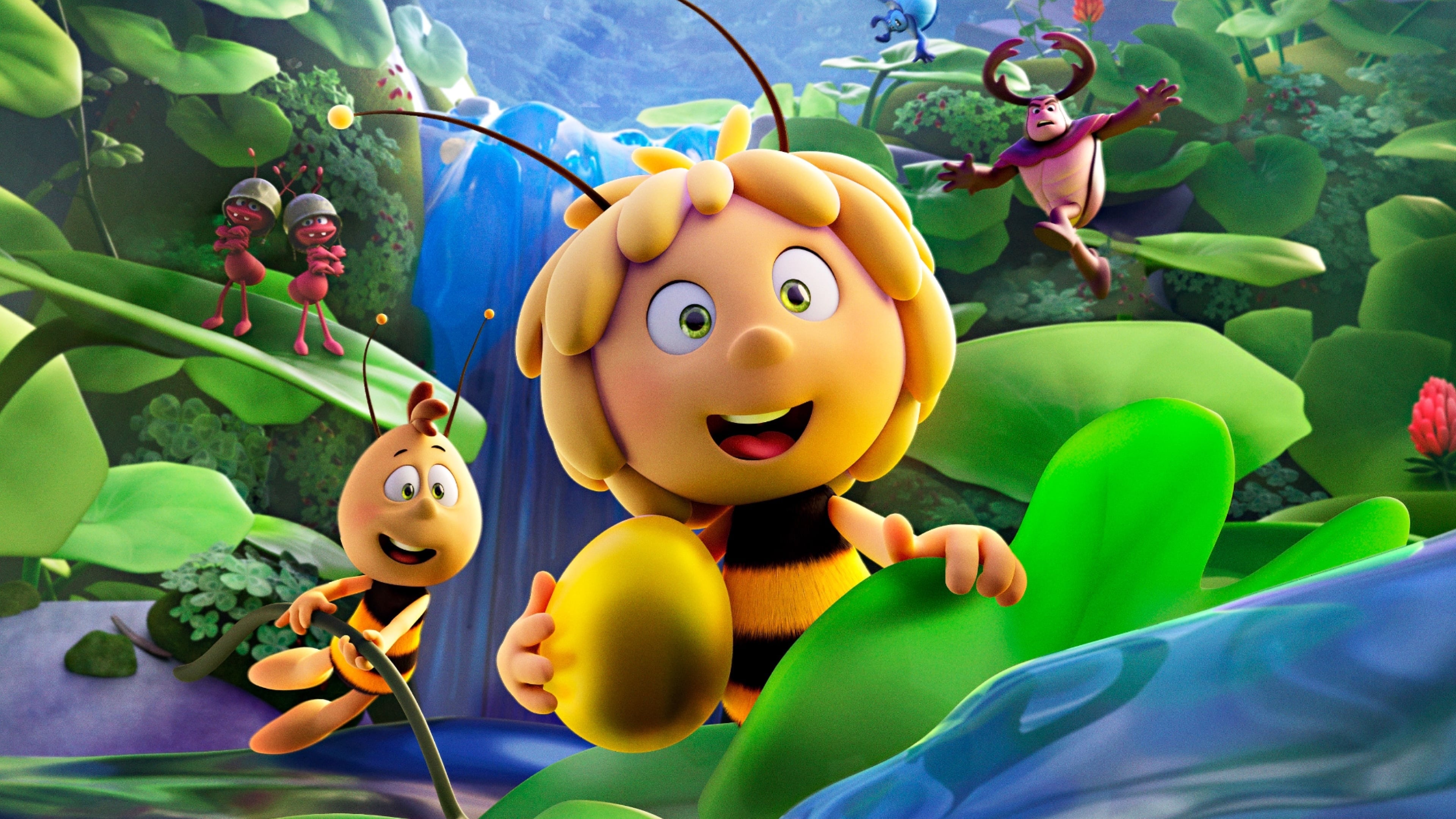 Tapeta filmu Včelka Mája: Královský klenot / Maya the Bee 3: The Golden Orb (2021)
