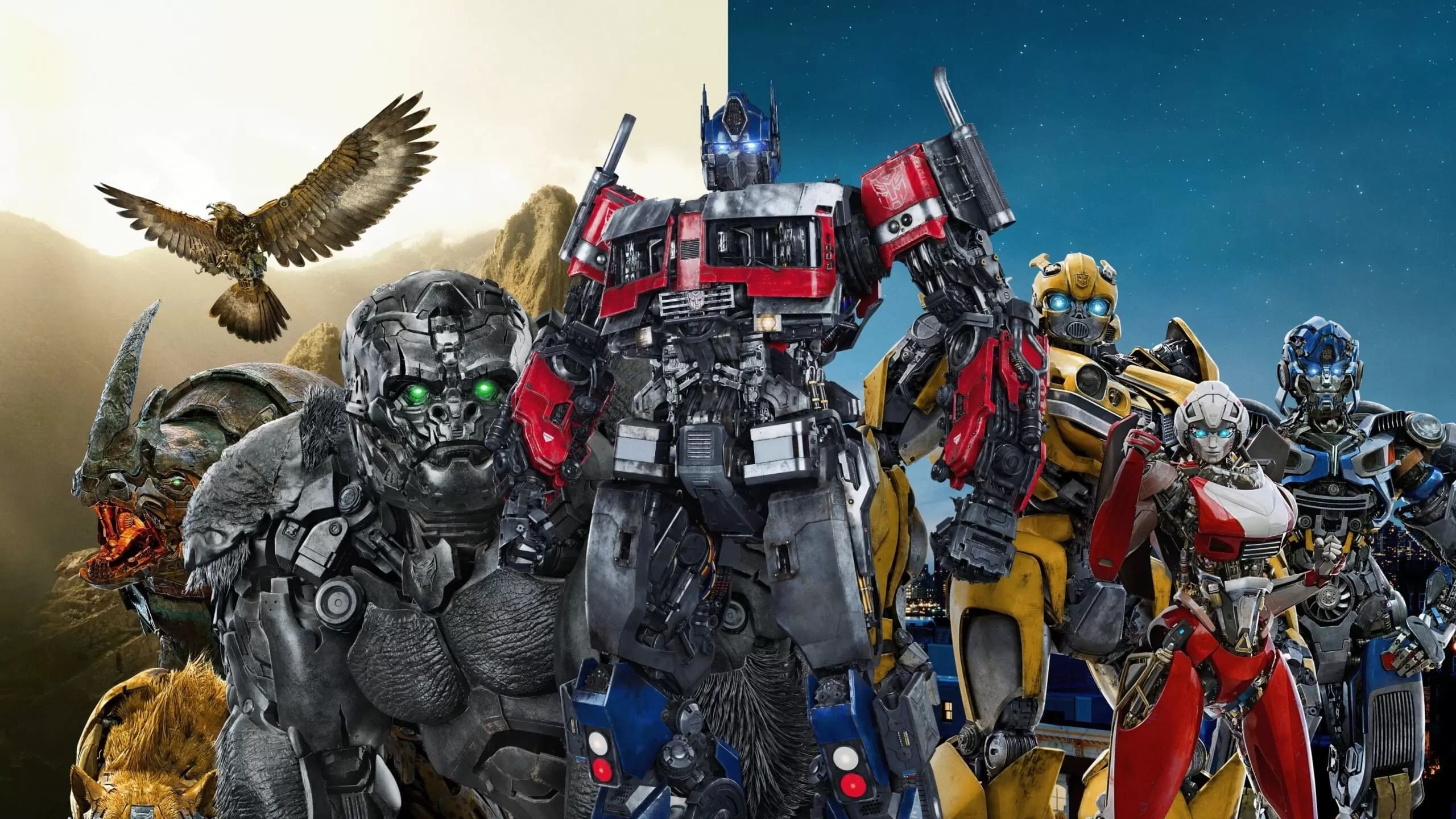 Tapeta filmu Transformers: Probuzení monster / Transformers: Rise of the Beasts (2023)