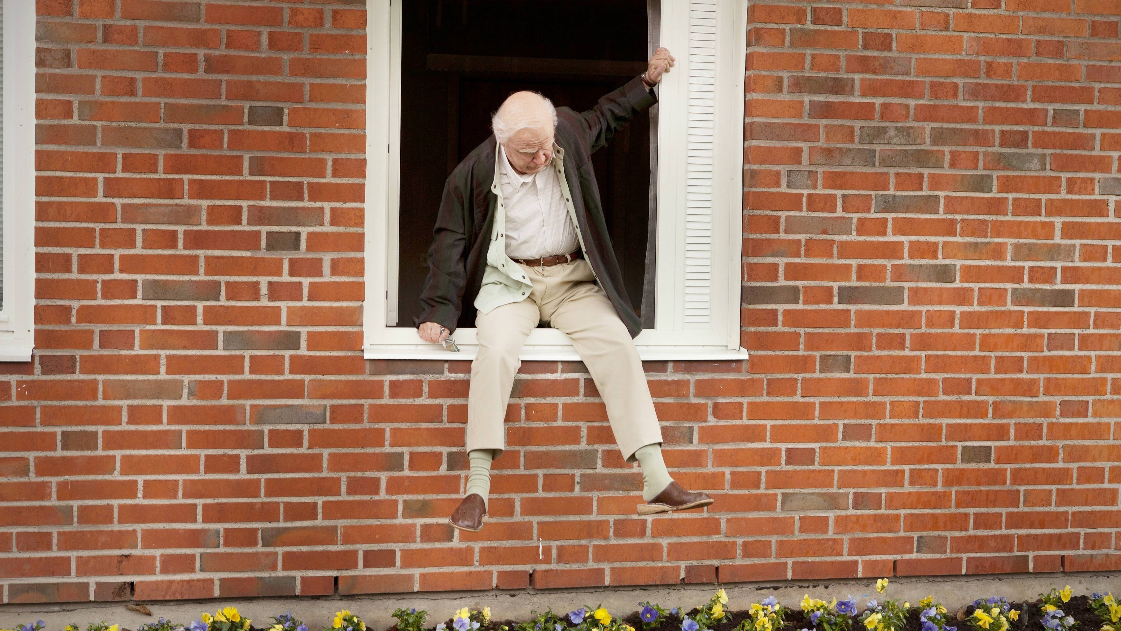 Tapeta filmu Stoletý stařík, který vylezl z okna a zmizel / The 100 Year-Old Man Who Climbed Out the Window and Disappeared (2013)
