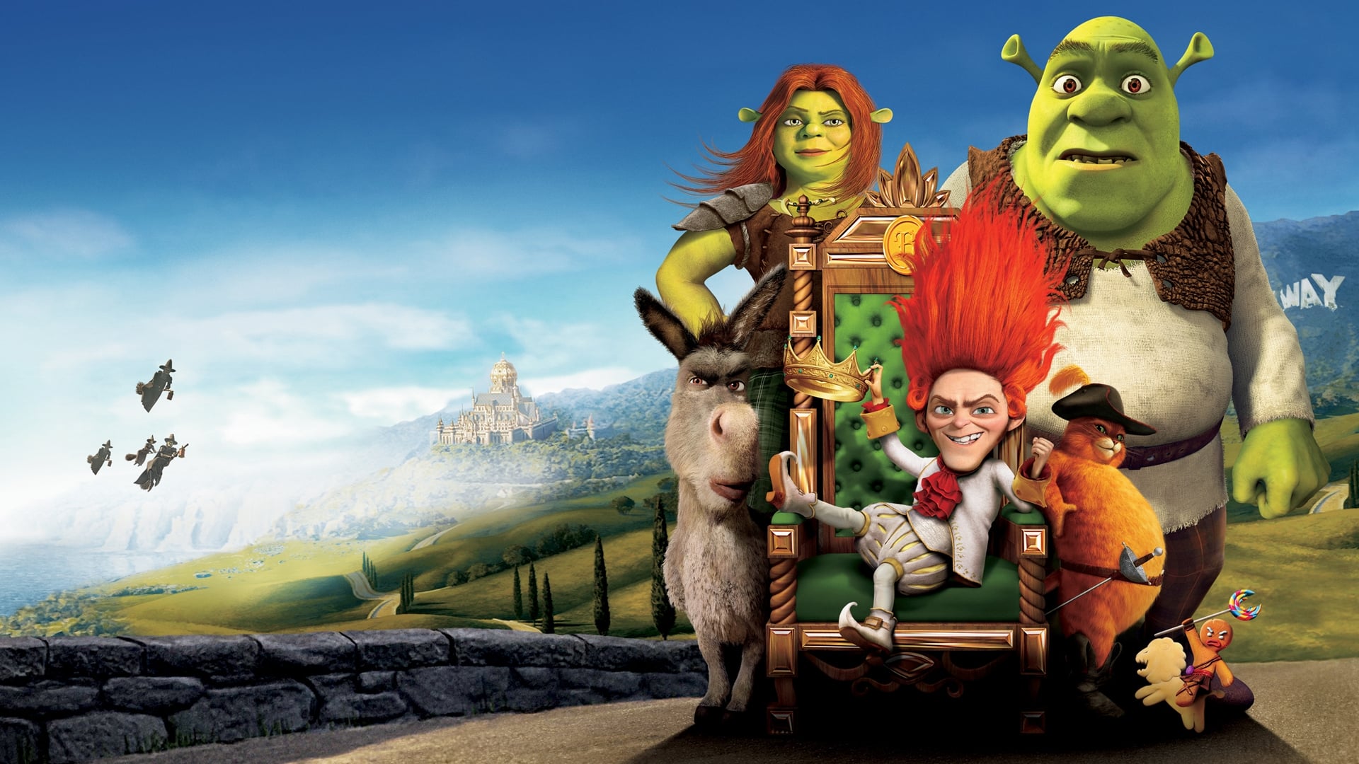 Tapeta filmu Shrek: Zvonec a konec / Shrek Forever After (2010)