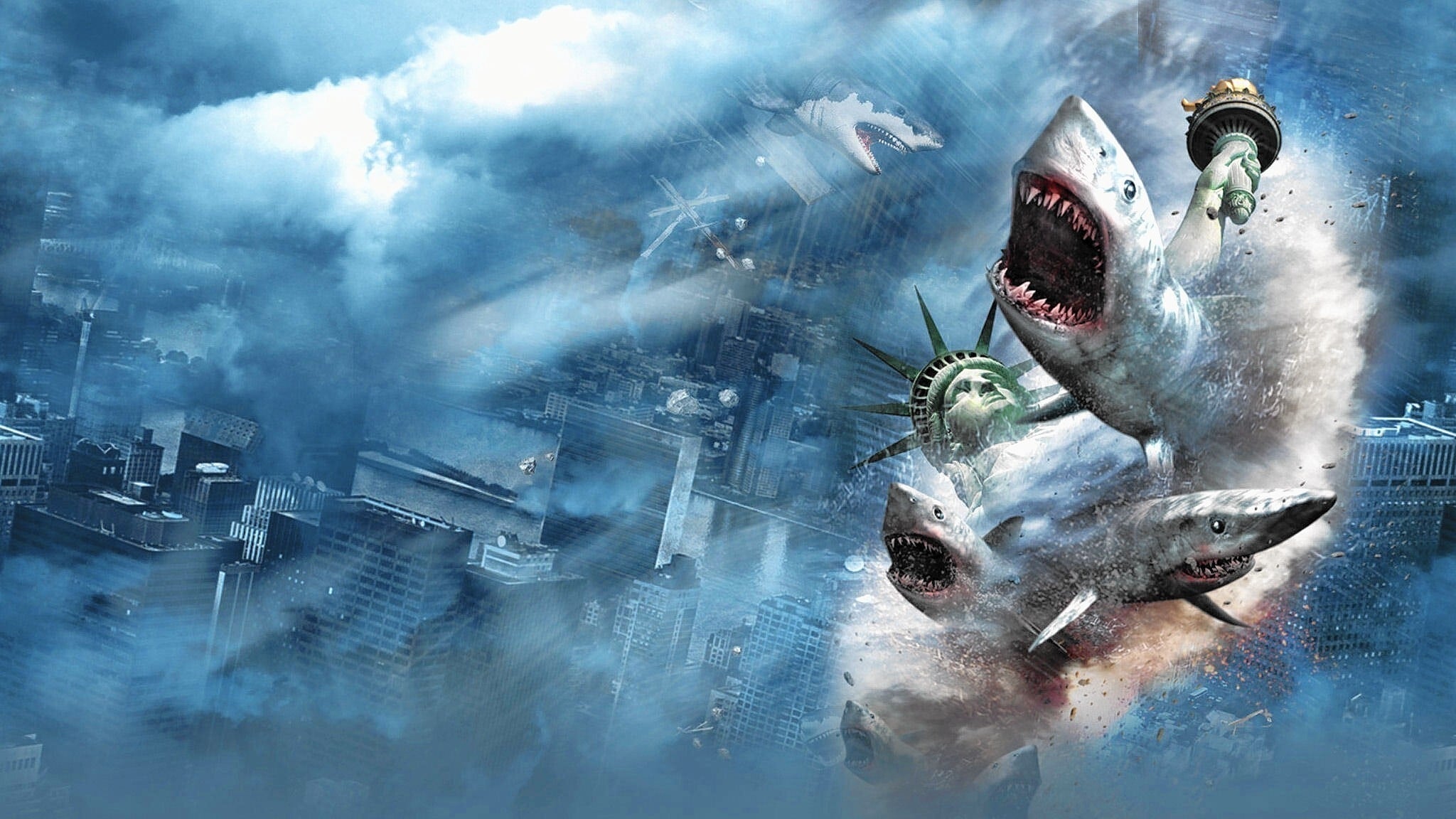 Tapeta filmu Sharknado 2 / Sharknado 2: The Second One (2014)