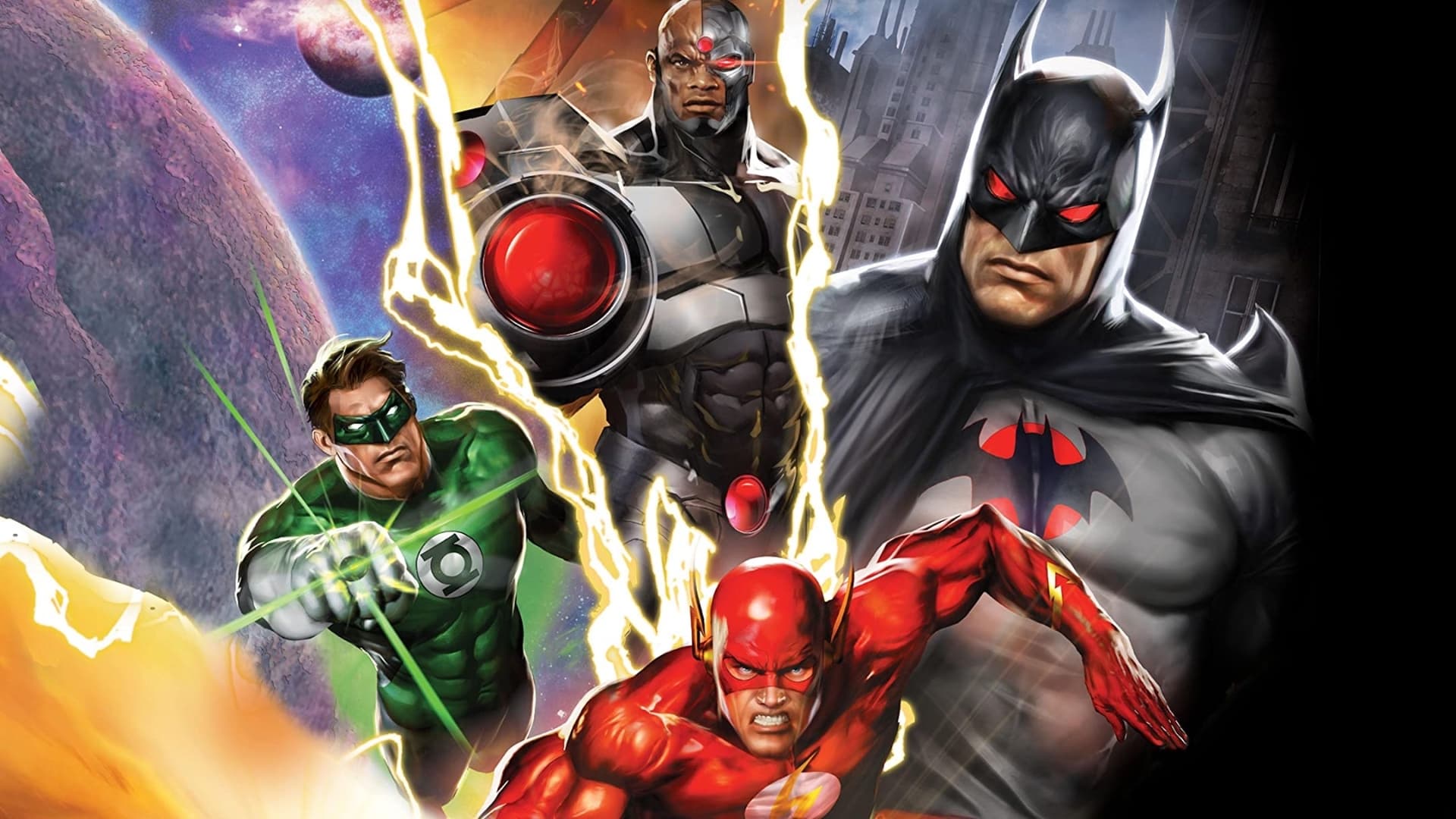 Tapeta filmu Liga spravedlivých: Záchrana světa / Justice League: The Flashpoint Paradox (2013)