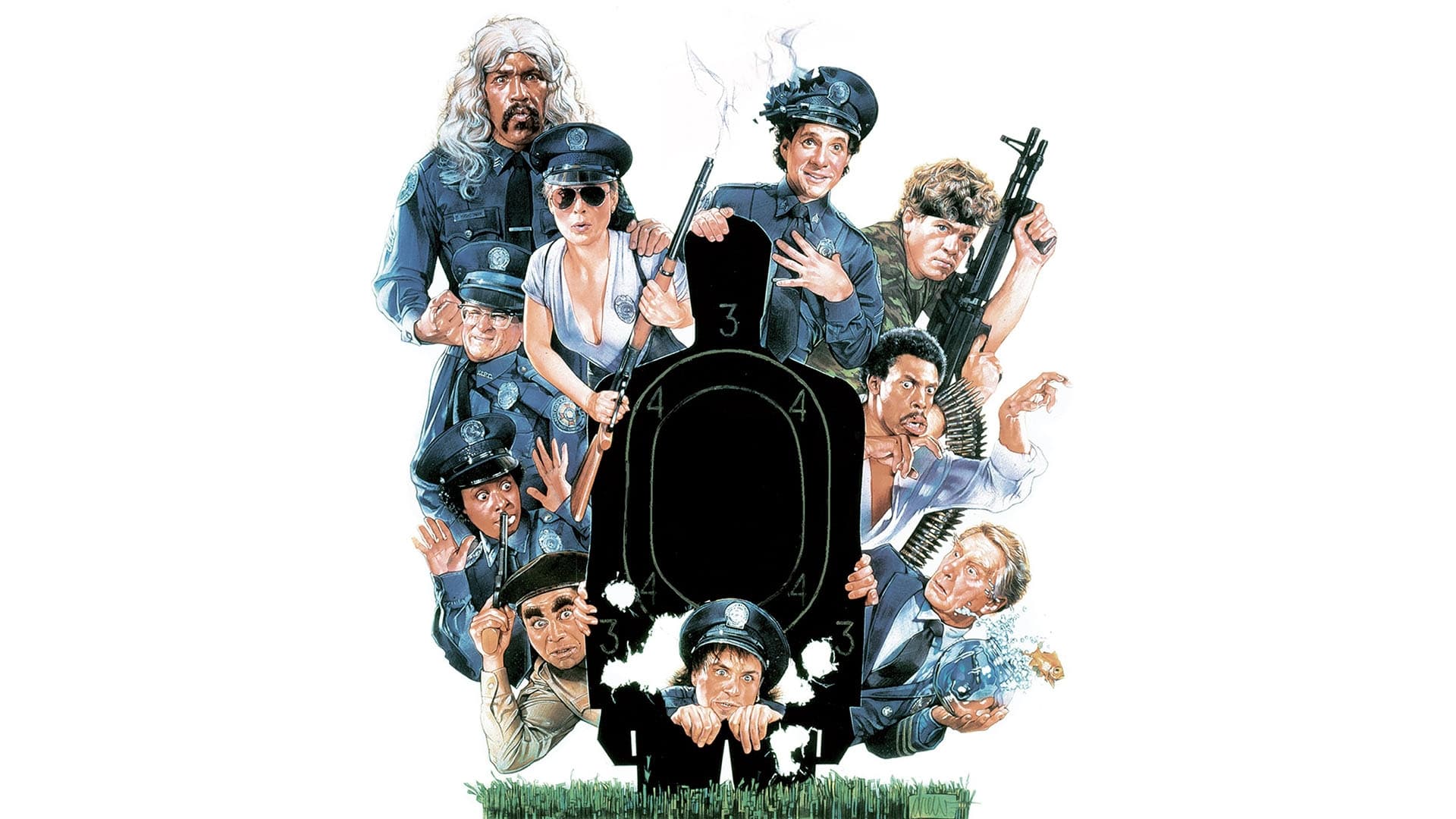 Tapeta filmu Policejní akademie 3 / Police Academy 3: Back in Training (1986)