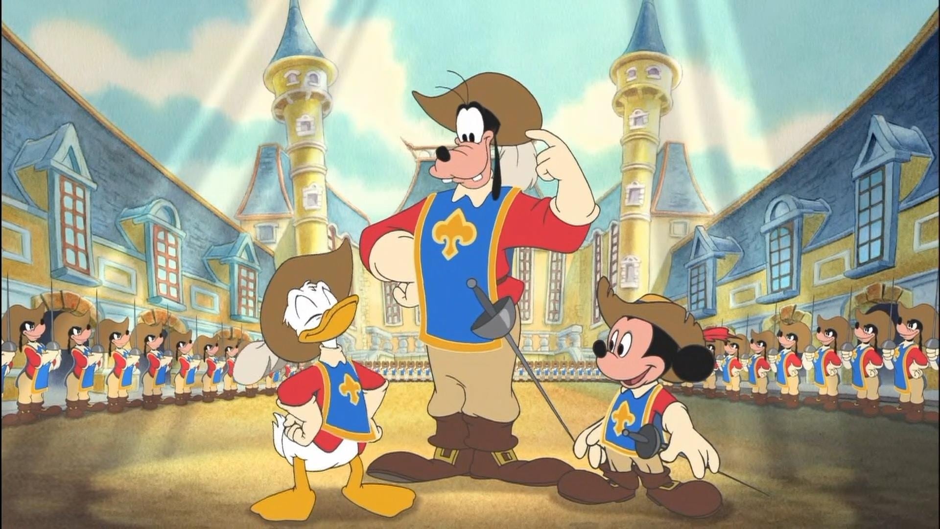 Tapeta filmu Tři mušketýři / Mickey, Donald, Goofy: The Three Musketeers (2004)
