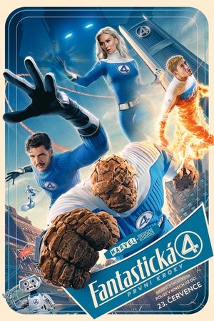 Plakát pro film “Fantastická 4: První kroky”