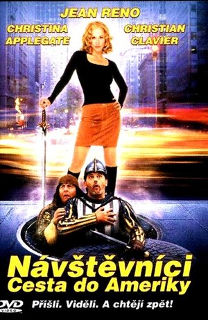Plakát pro film “Návštěvníci: Cesta do Ameriky”