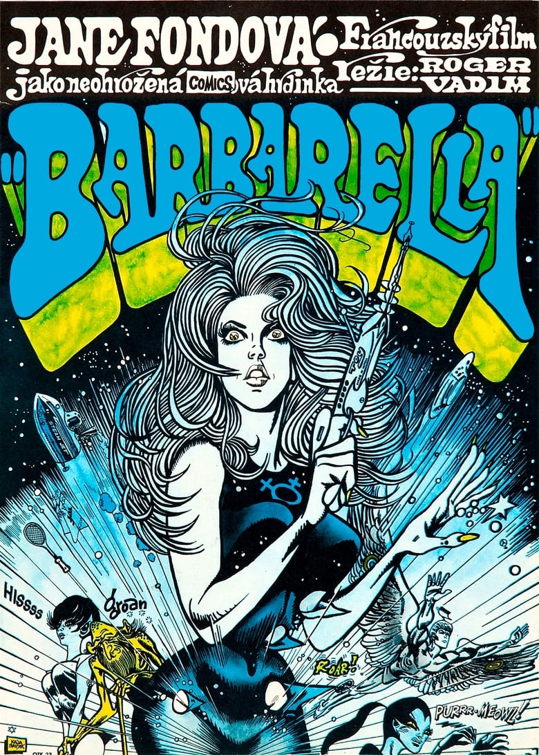 Plakát pro film “Barbarella”