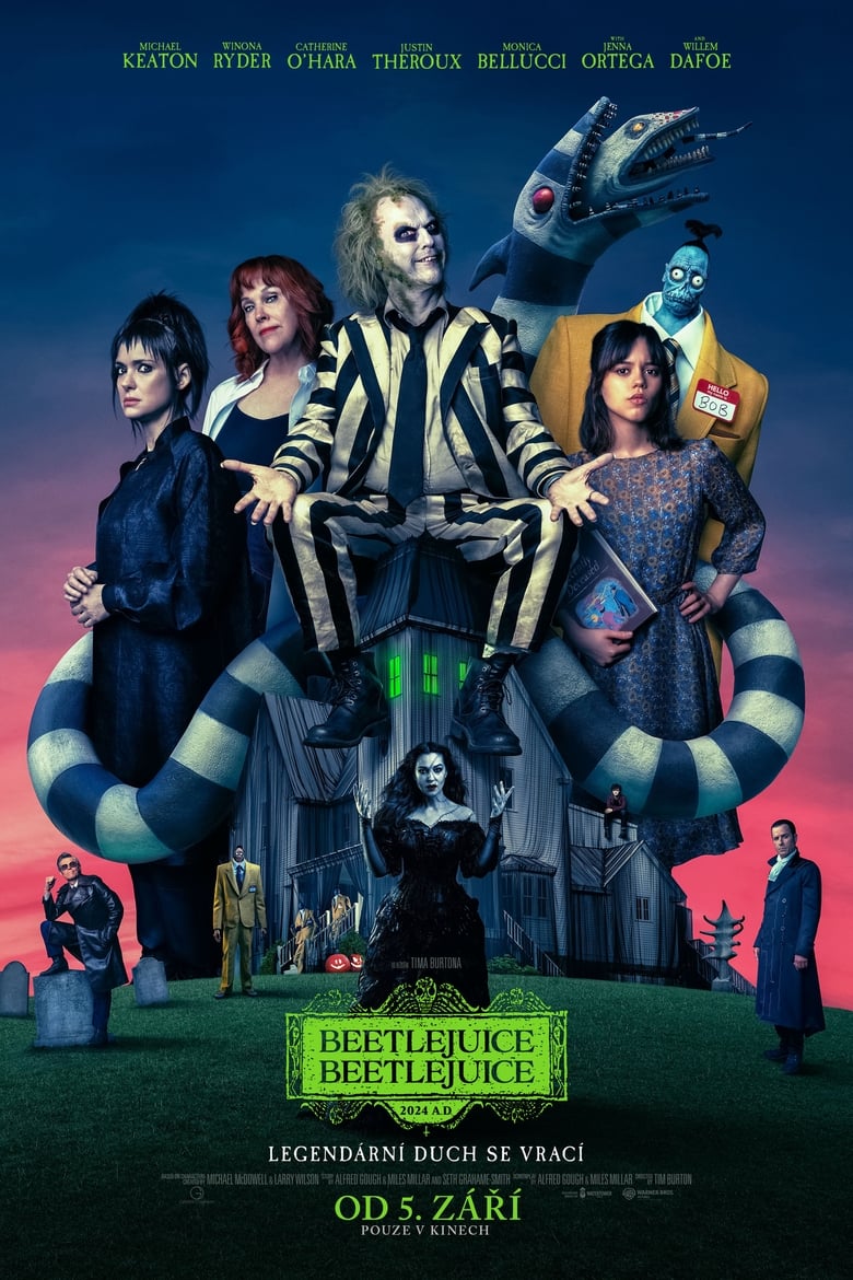 plakát Film Beetlejuice Beetlejuice