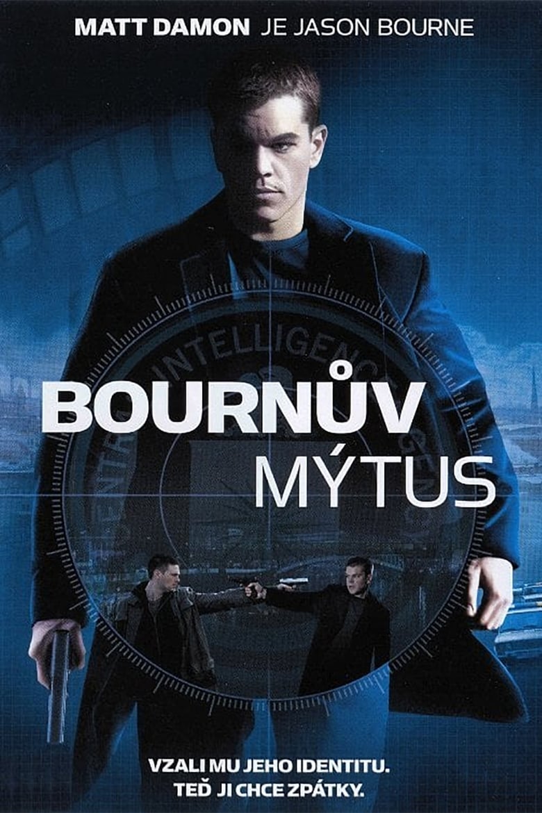 plakát Film Bournův mýtus