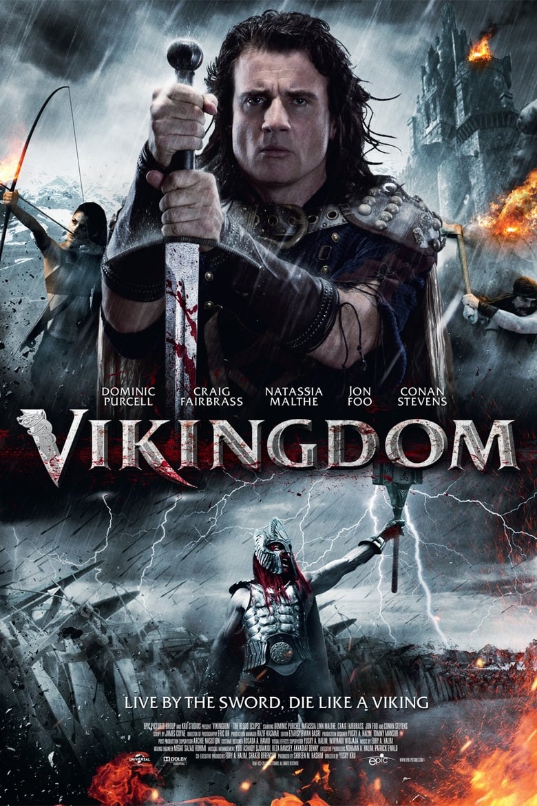Plakát pro film “Království Vikingů”