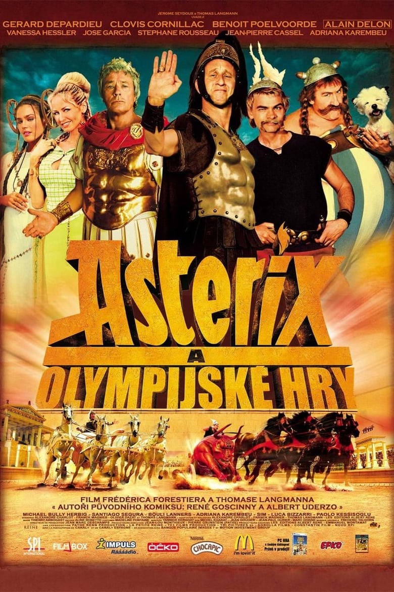 Plakát pro film “Asterix a Olympijské hry”