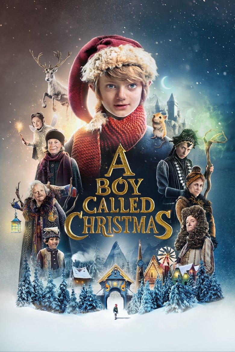 Plakát pro film “Chlapec, kterému říkají Vánoce”