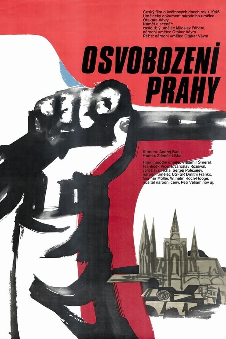 Plakát pro film “Osvobození Prahy”