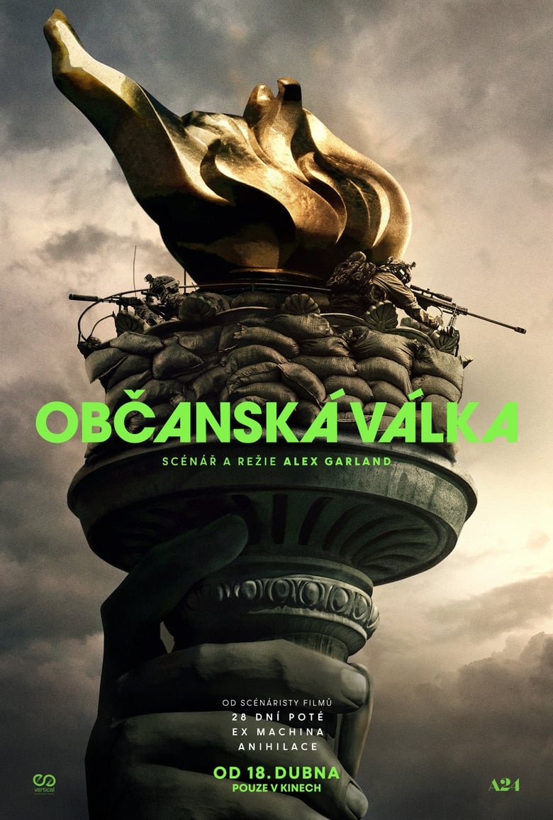 Plakát pro film “Občanská válka”