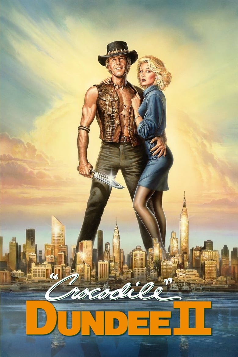Plakát pro film “Krokodýl Dundee 2”