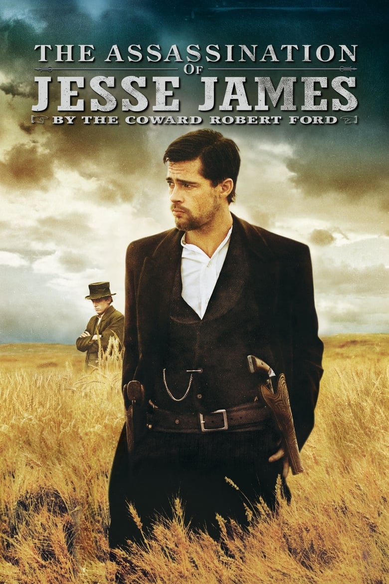 Plakát pro film “Zabití Jesseho Jamese zbabělcem Robertem Fordem”