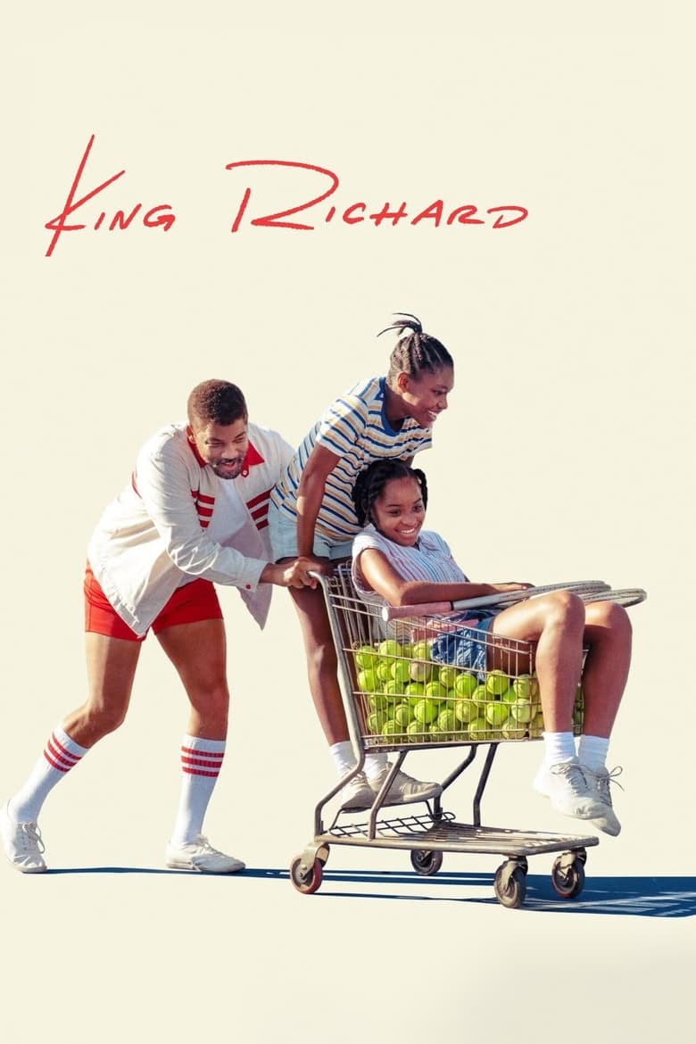 Plakát pro film “Král Richard: Zrození šampiónek”