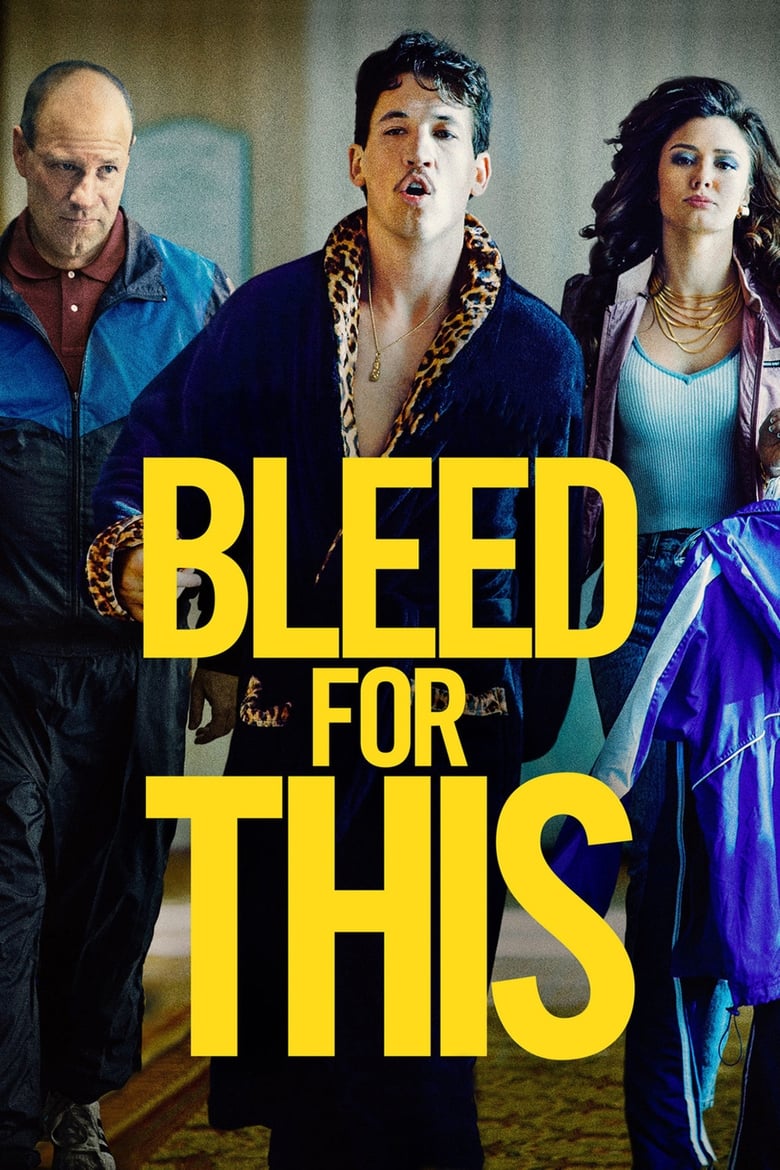 Plakát pro film “Krev šampiona”