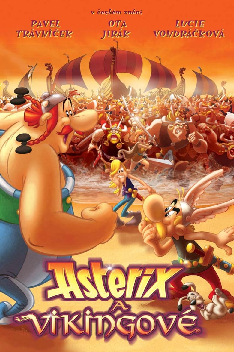 Plakát pro film “Asterix a Vikingové”