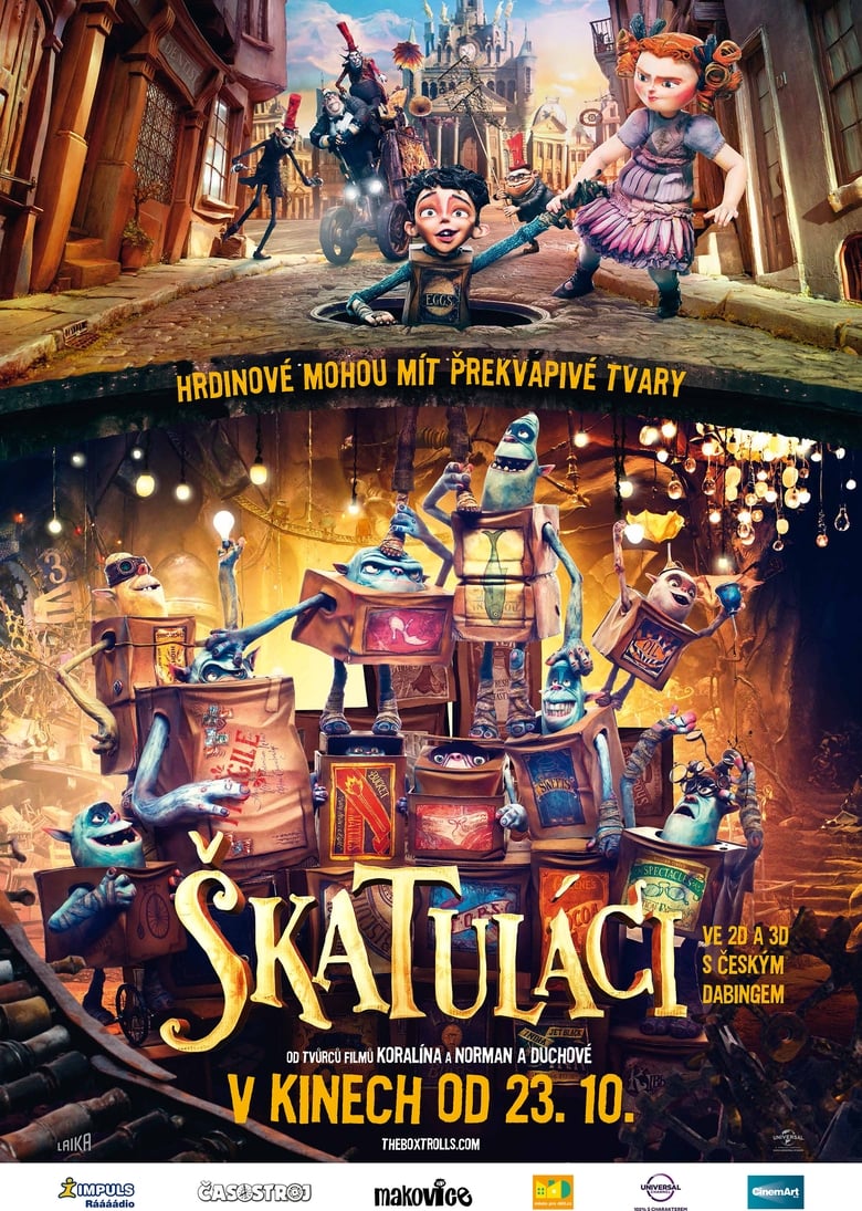 Plakát pro film “Škatuláci”