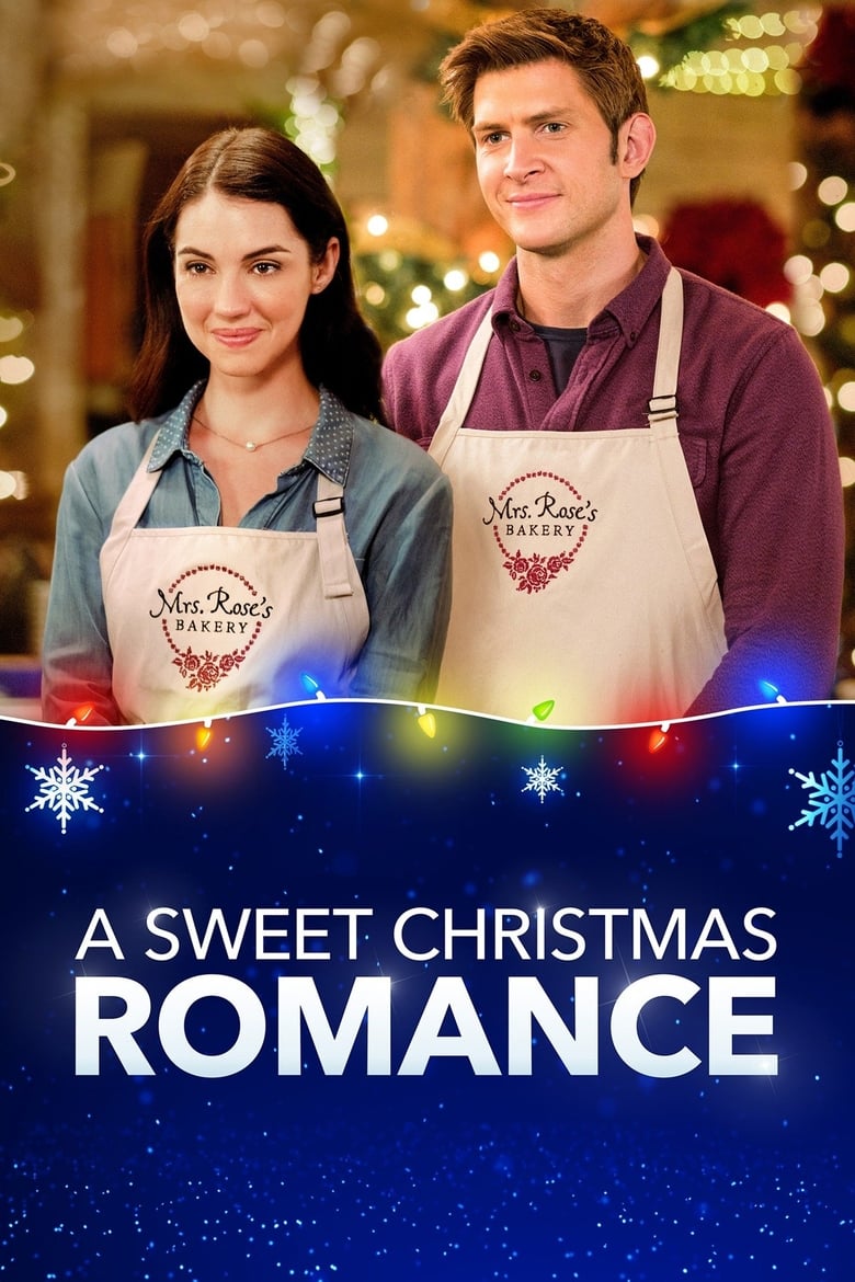 Plakát pro film “A Sweet Christmas Romance”